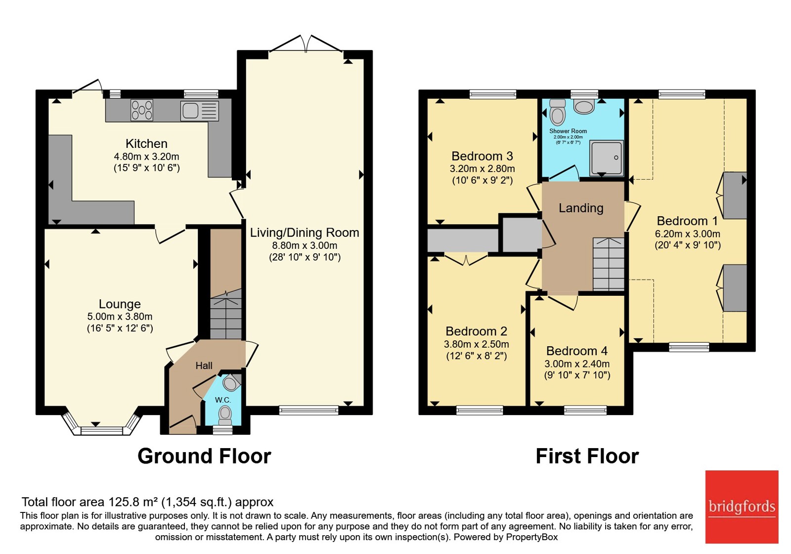 53, Caistor Close, Manchester floorplan
