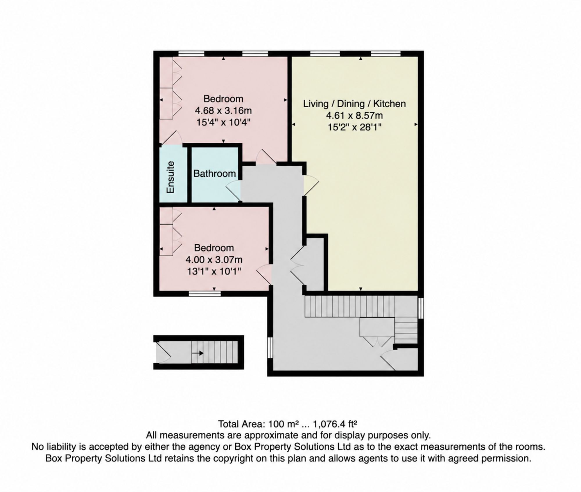 3 The Old Police Station North Park Road, Harrogate floorplan