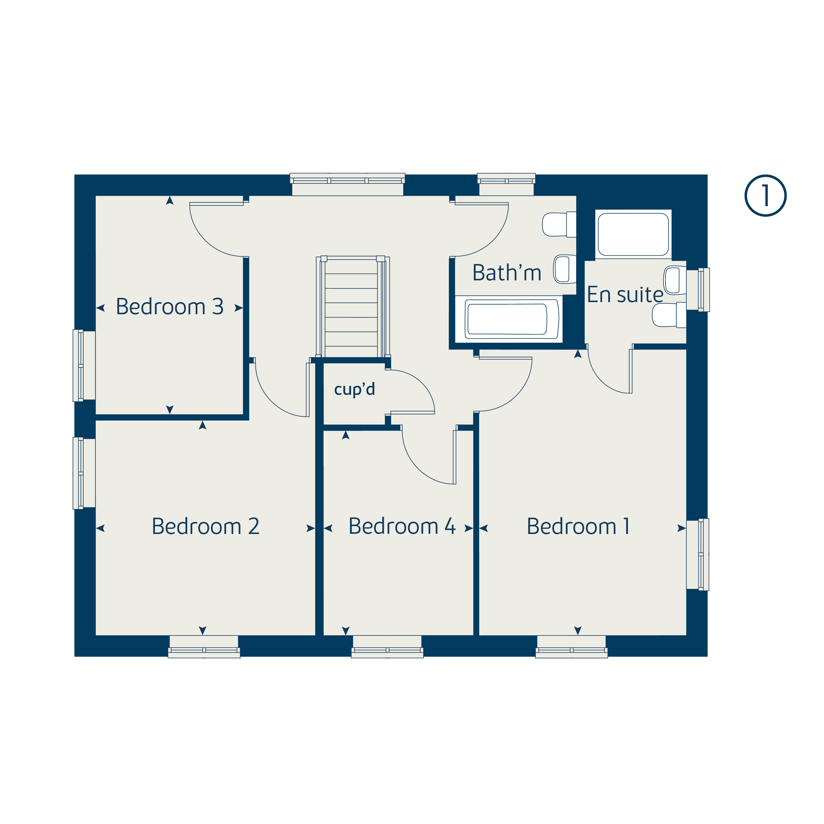 74, Walshes Road, Crowborough floorplan