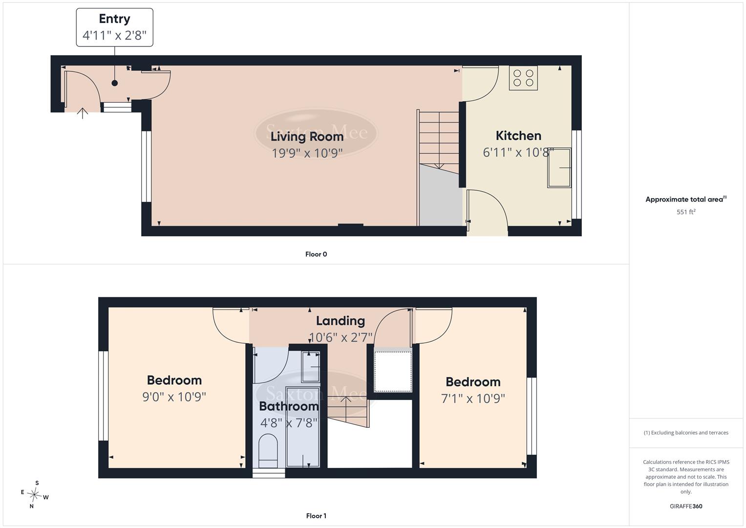 19, Ennerdale Close, Dronfield floorplan