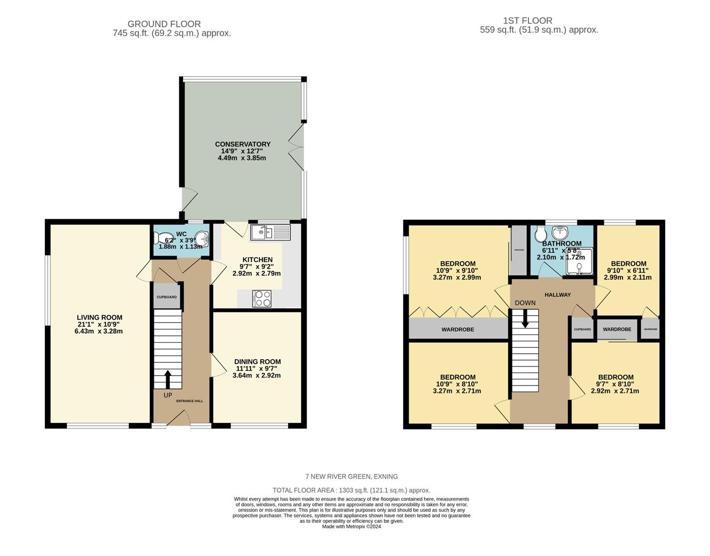 7, New River Green, Newmarket floorplan