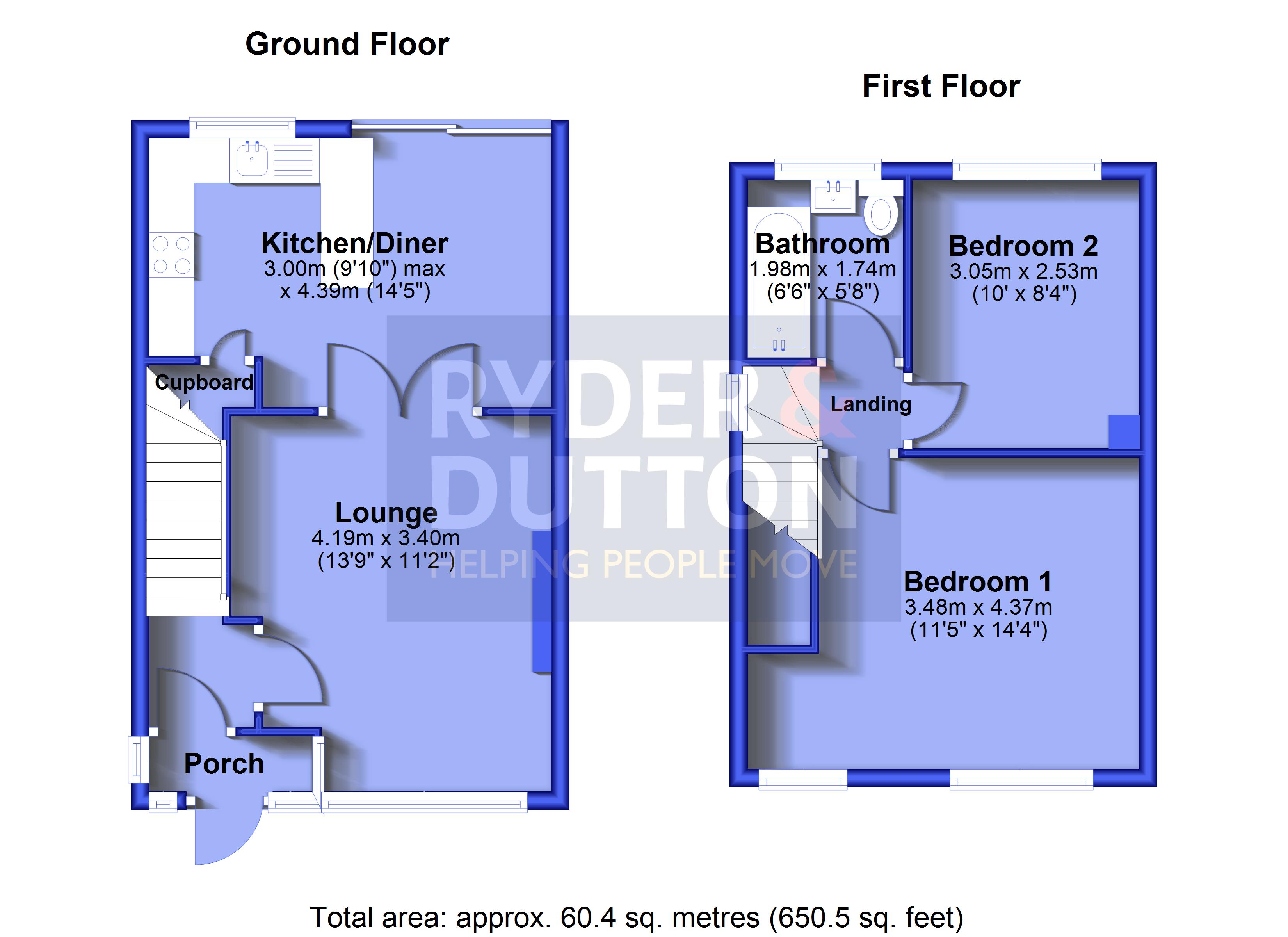 5, Lime Grove, Oldham floorplan