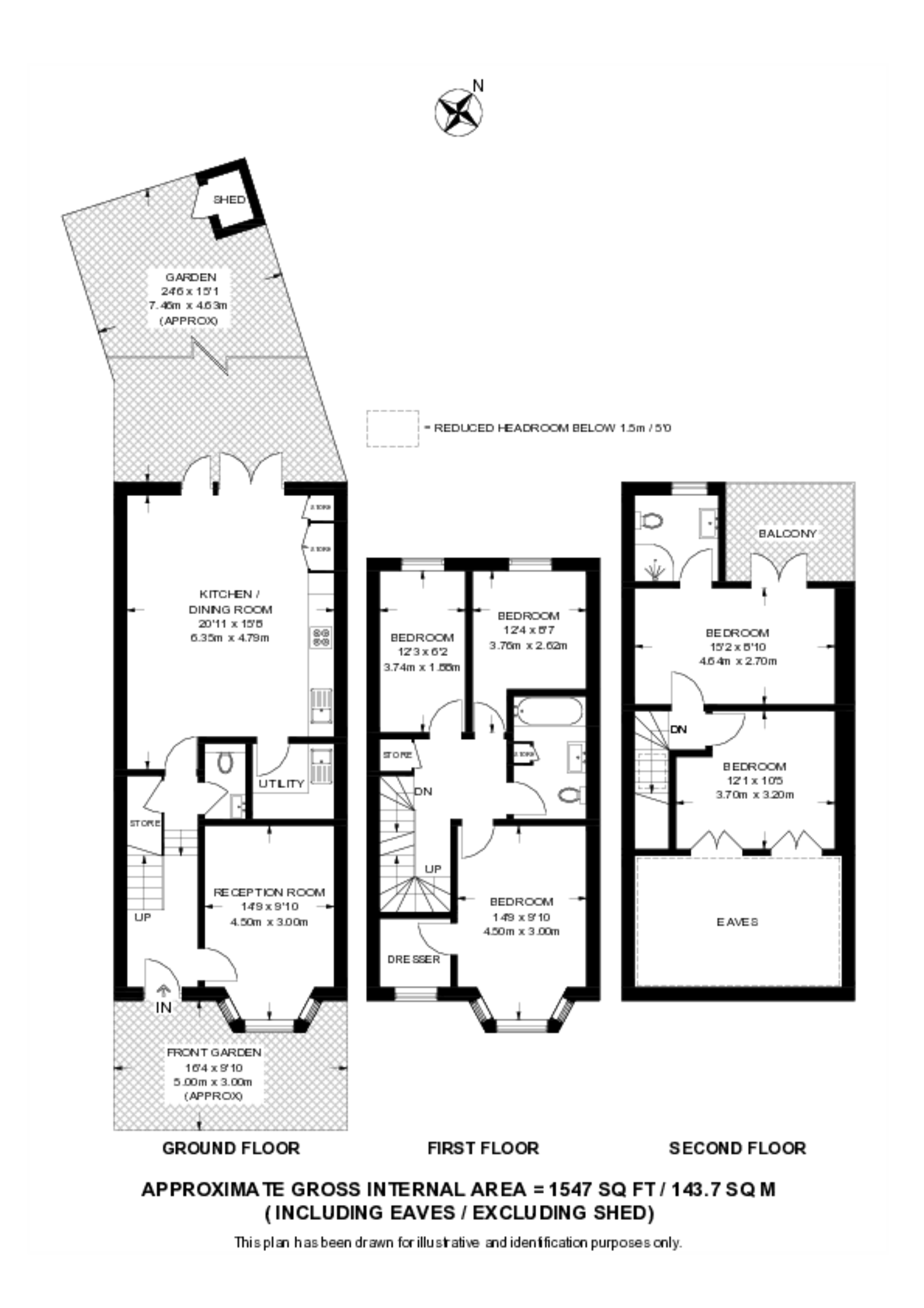 Dunstans Road, East Dulwich floorplan