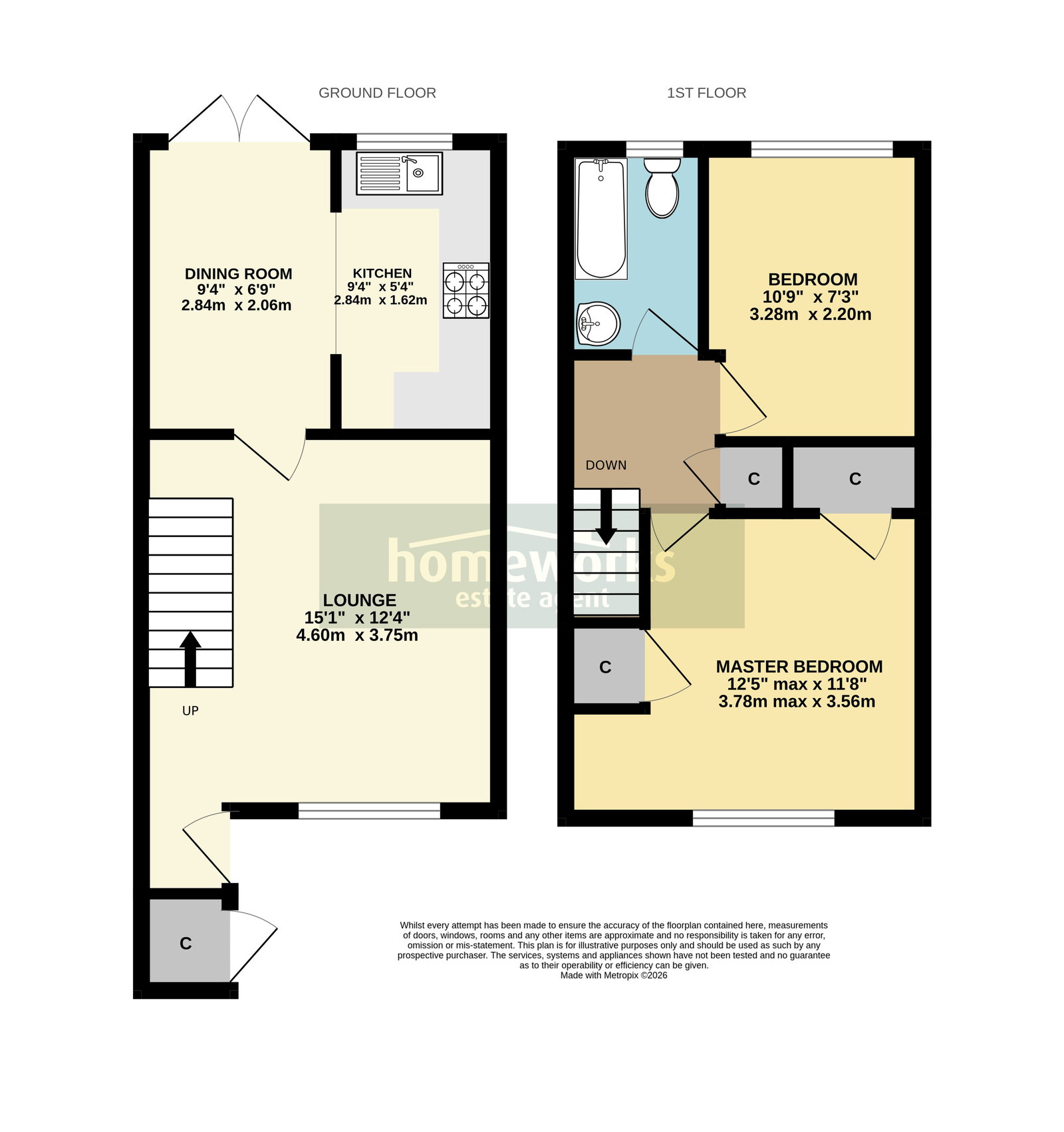 127, Hillcrest Avenue, Dereham floorplan