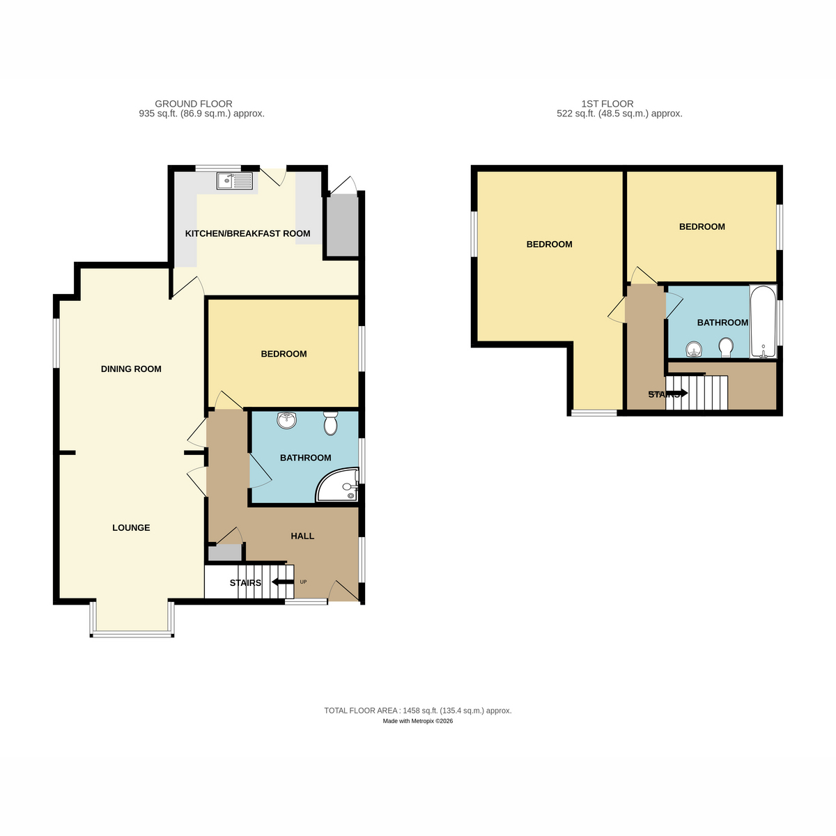 14, Shipwrights Drive, Thundersley, Benfleet floorplan