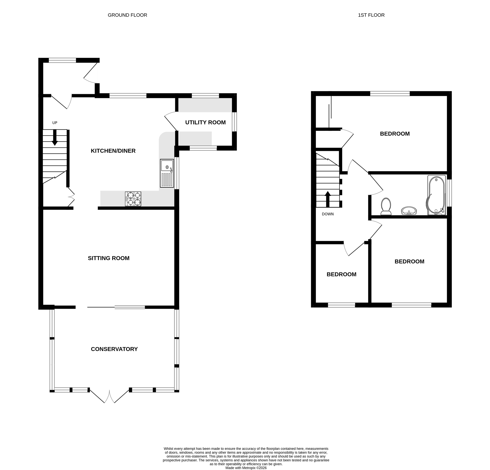 31, St Edmunds Road, Deal floorplan