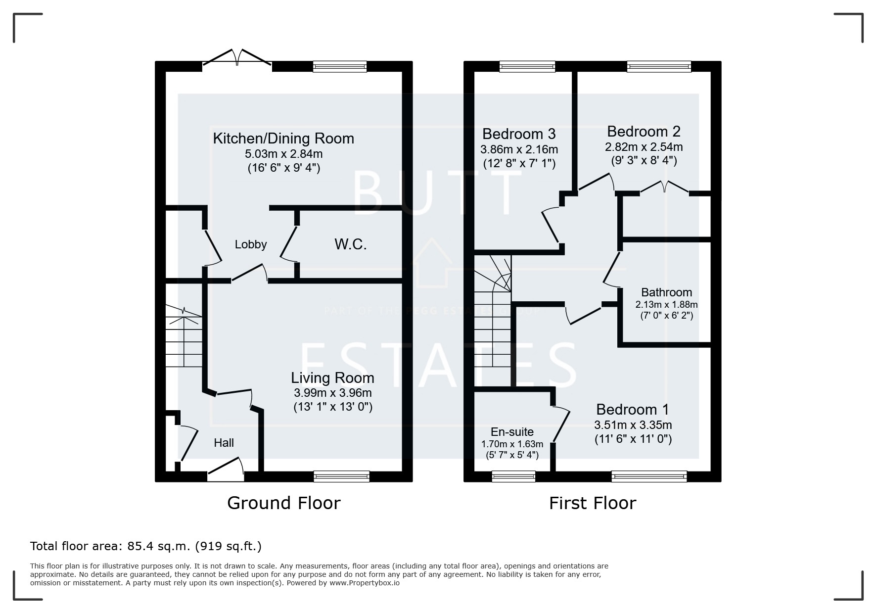 6 Penry Road, Exeter floorplan