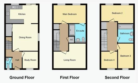 1, Glider Avenue, Weston-Super-Mare floorplan