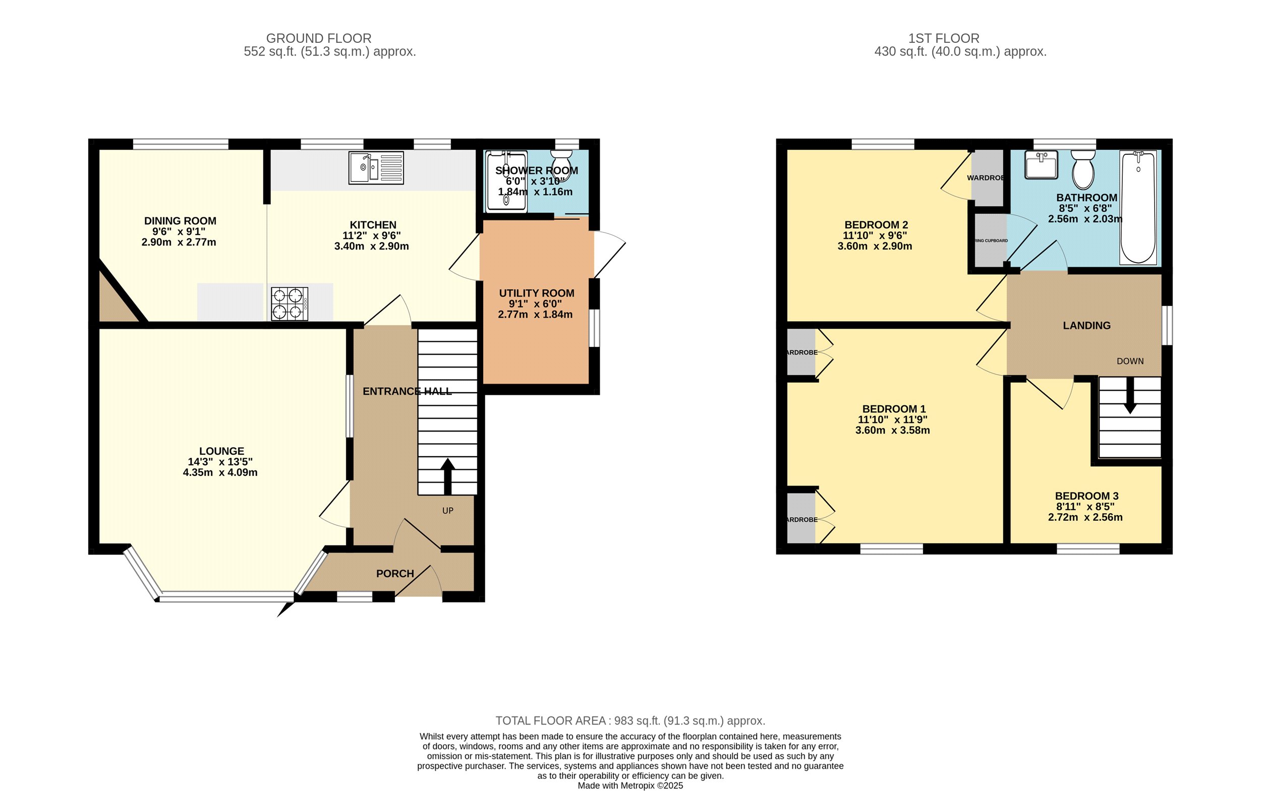 10, Princess Avenue, Ilfracombe, Devon, EX34 floorplan