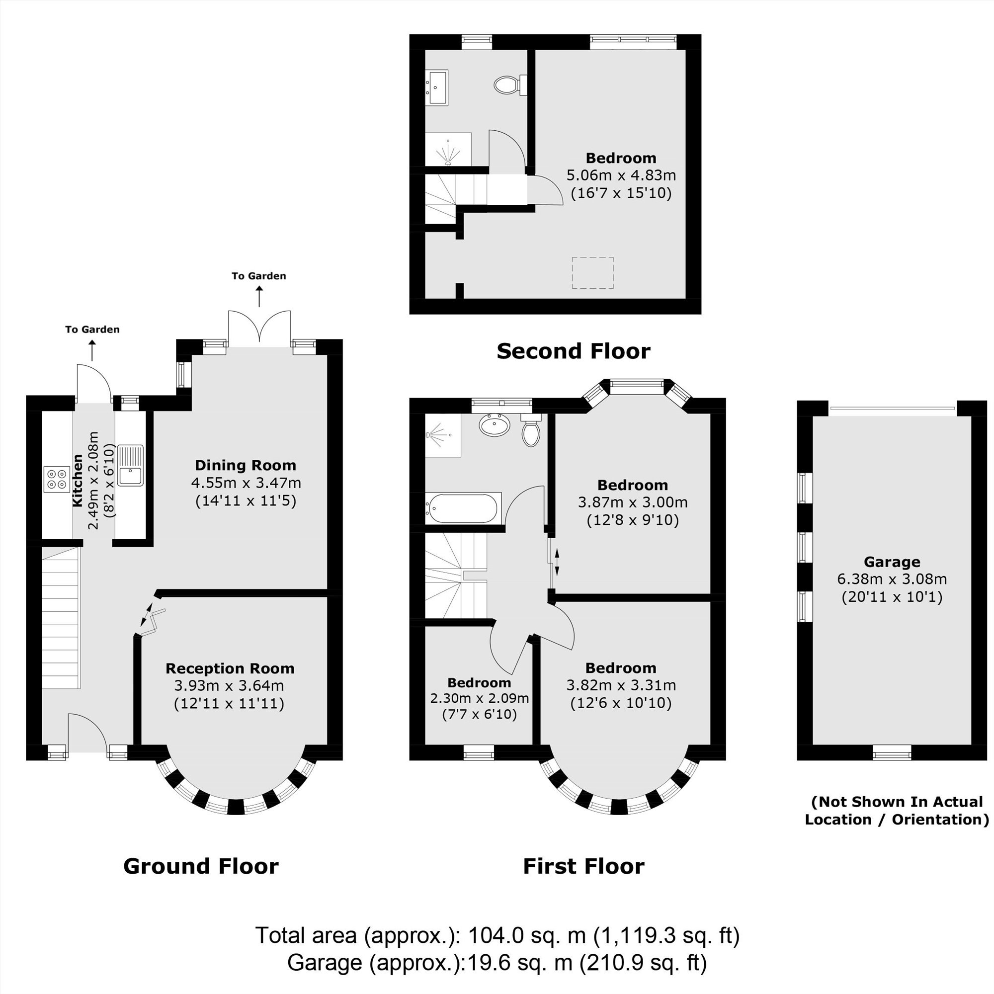 147, Rutland Drive, Morden floorplan