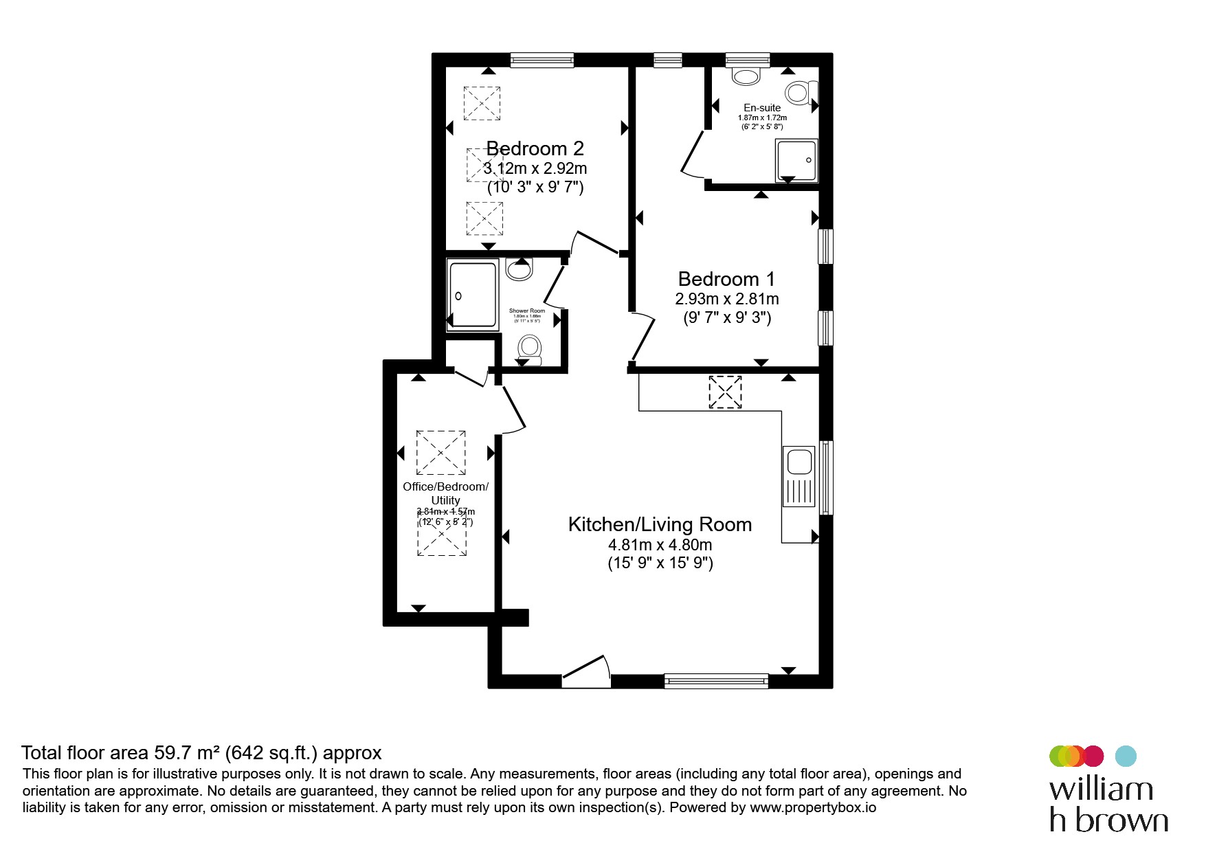 173, Norwich Road, Norwich floorplan