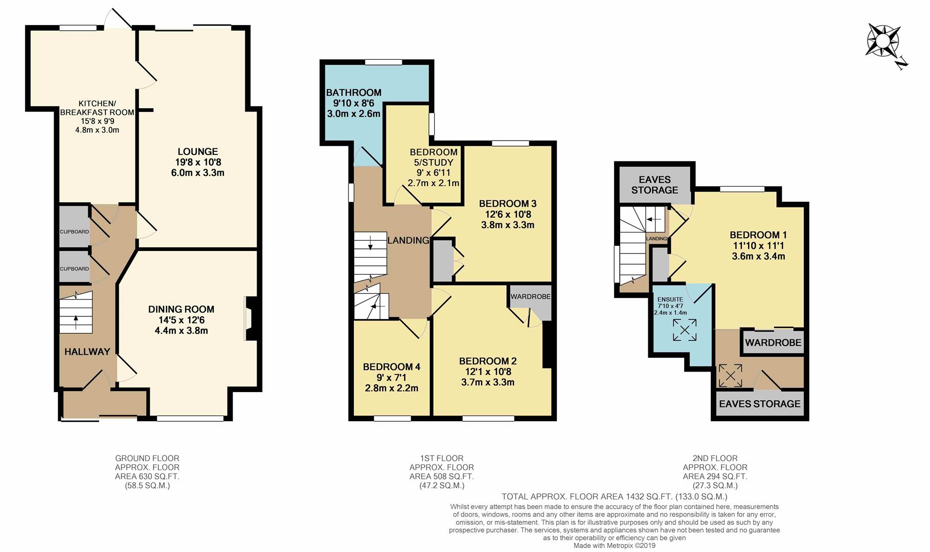 4 bed semidetached house for sale in Hedge Place Road, Greenhithe DA9