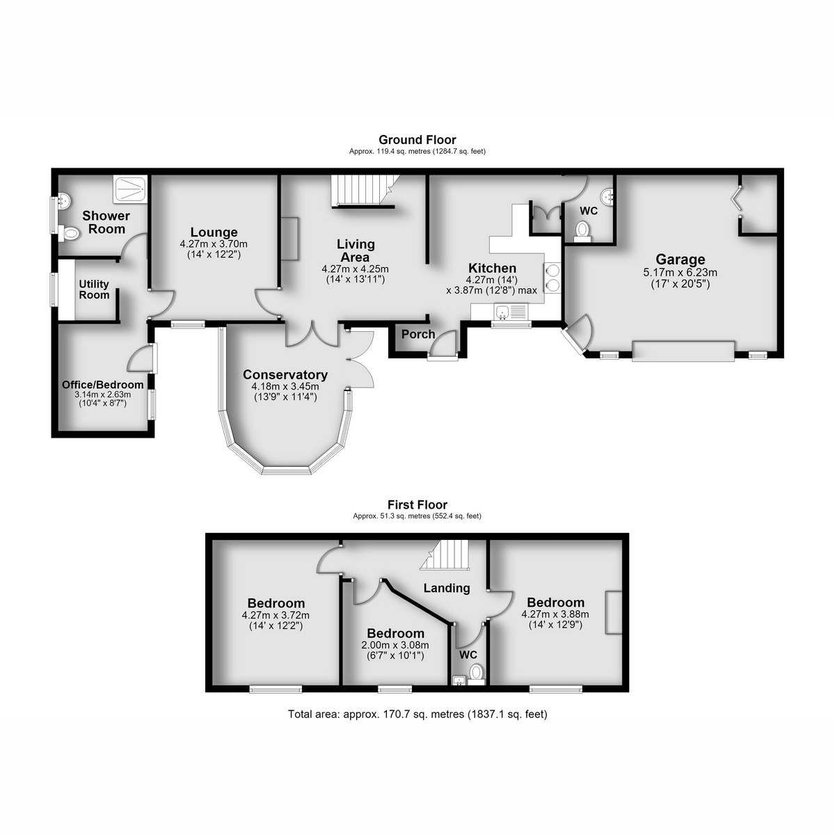 94, Main Road, Underwood floorplan