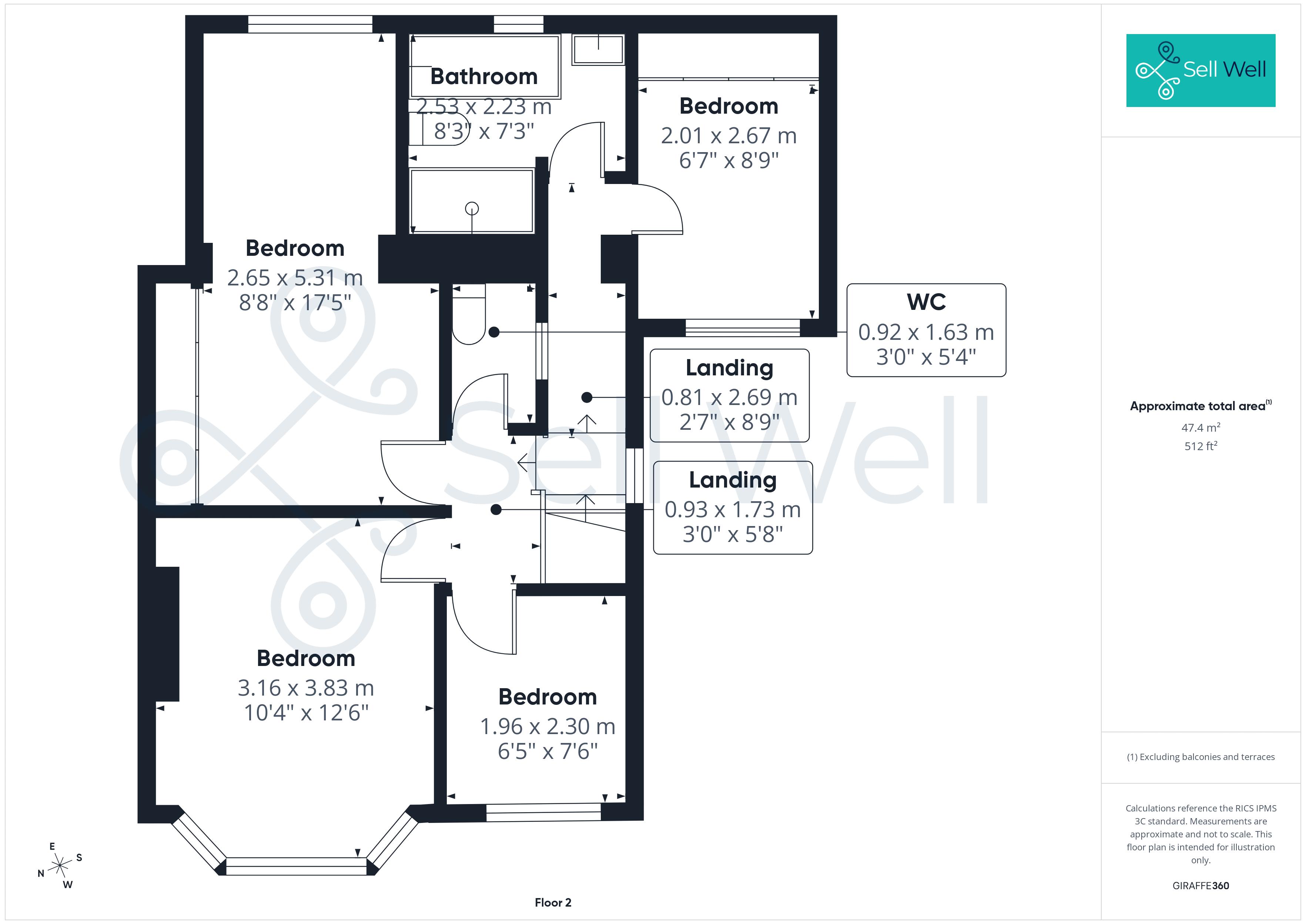 16, North Grove, Manchester floorplan