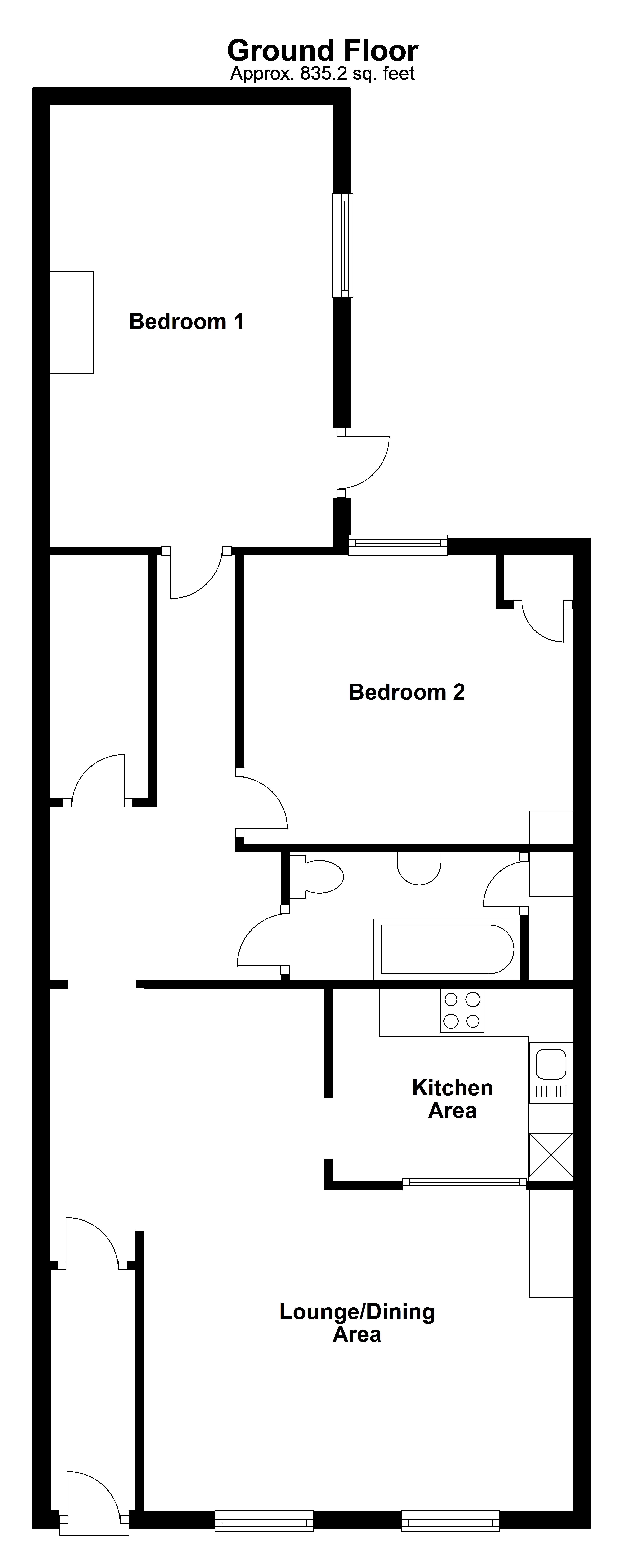 2 Bedrooms Flat to rent in Chesham Road, Brighton BN2
