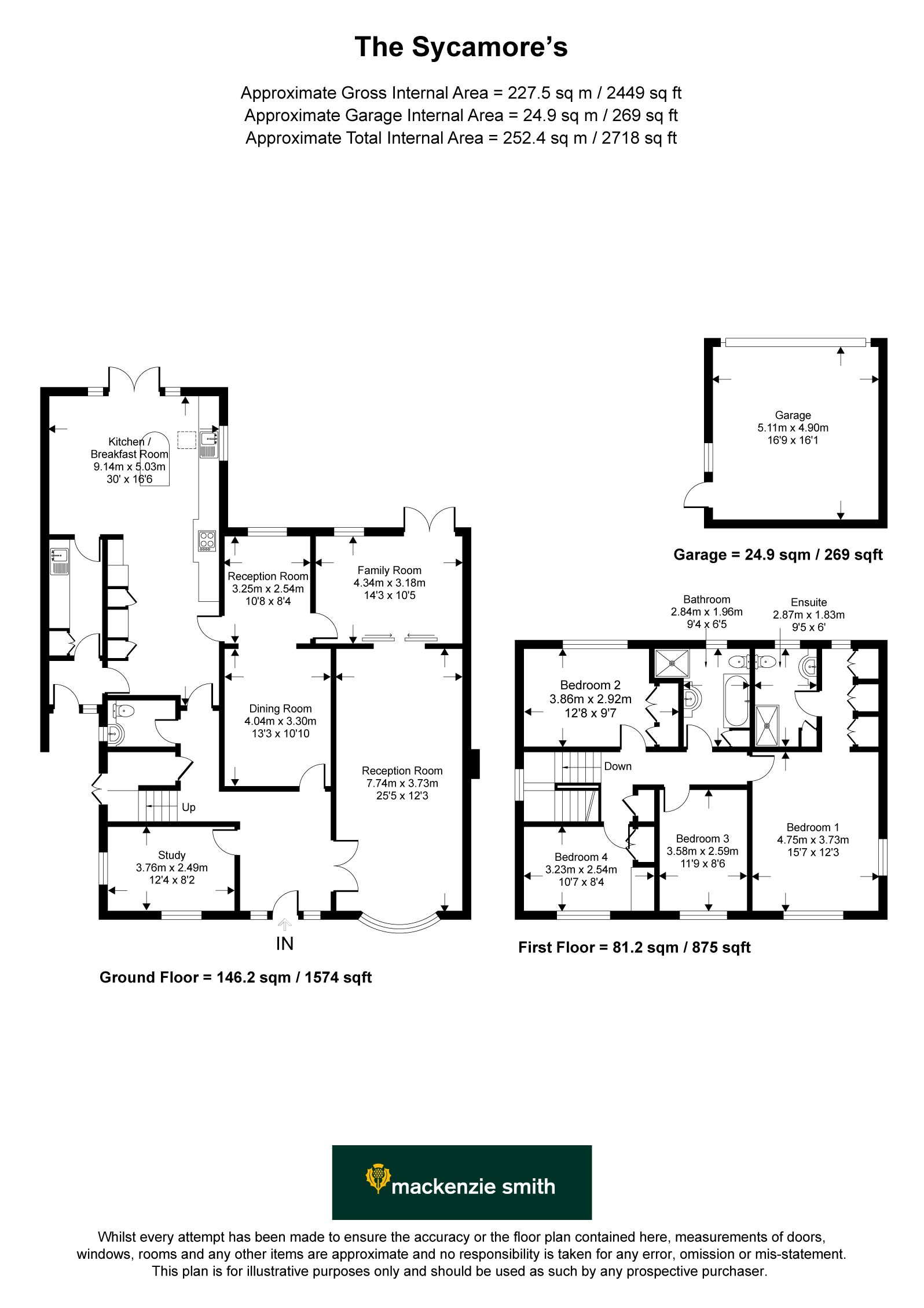 7, The Sycamores, Hampshire floorplan