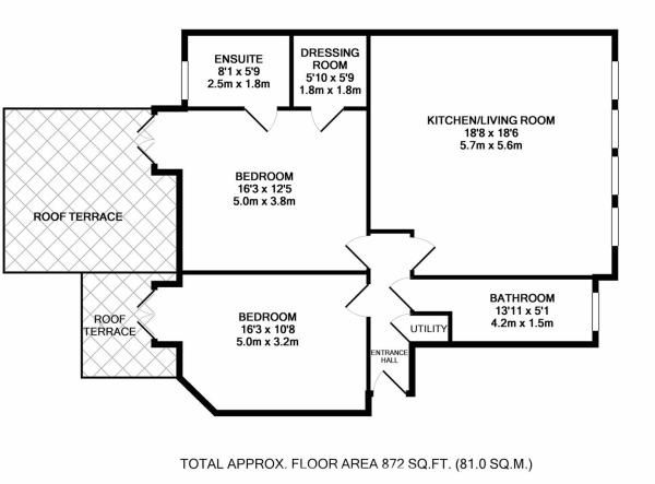 2 Bedrooms Flat to rent in Garfield Road, Twickenham TW1