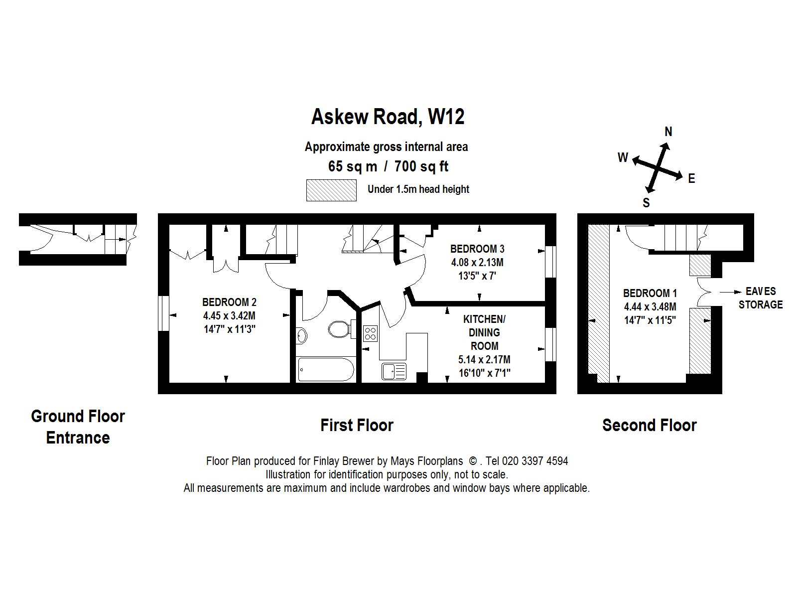 3 Bedrooms Flat to rent in Askew Road, London W12