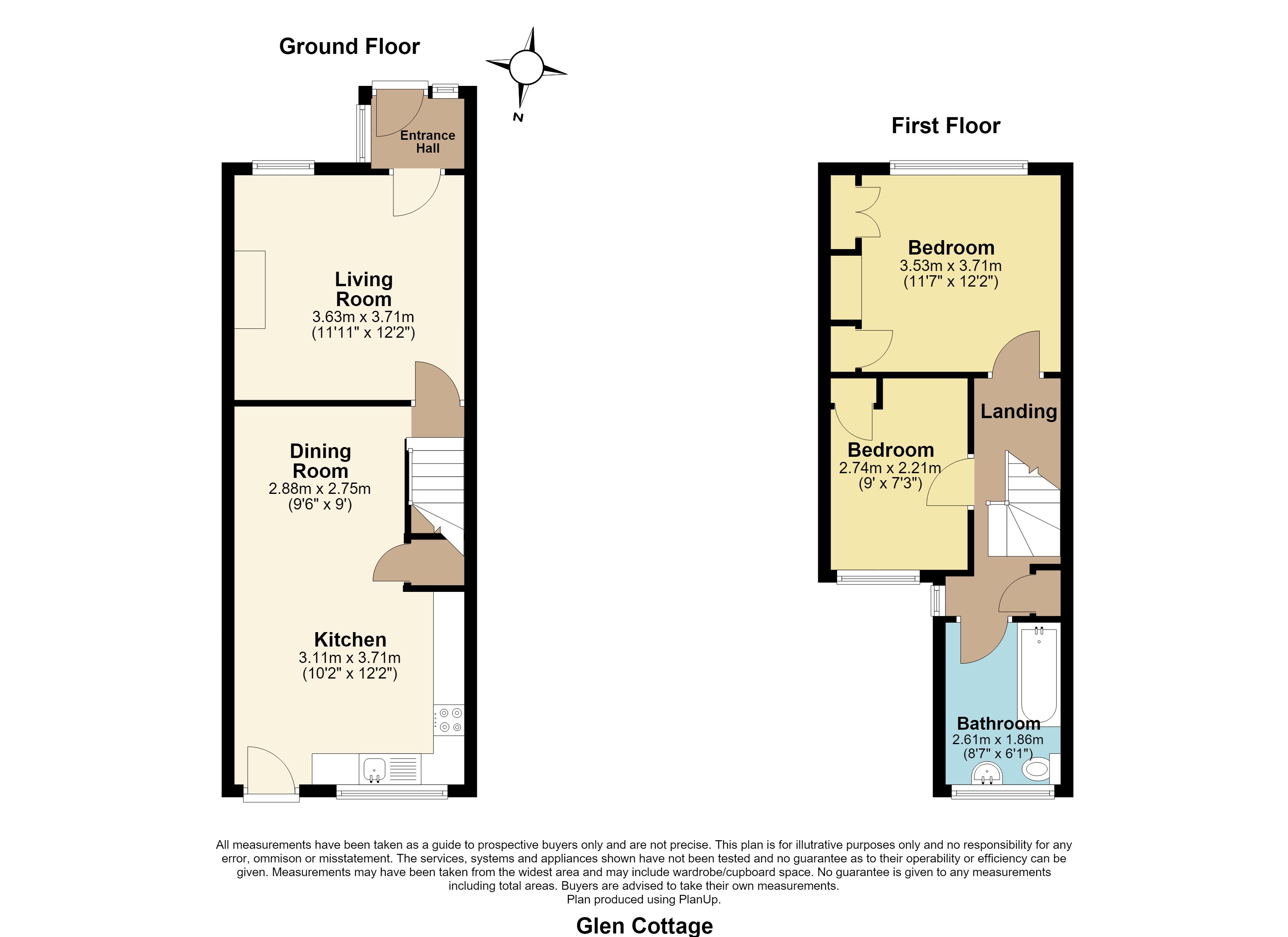 New Glen Cottage,, Shopland Road, Rochford floorplan