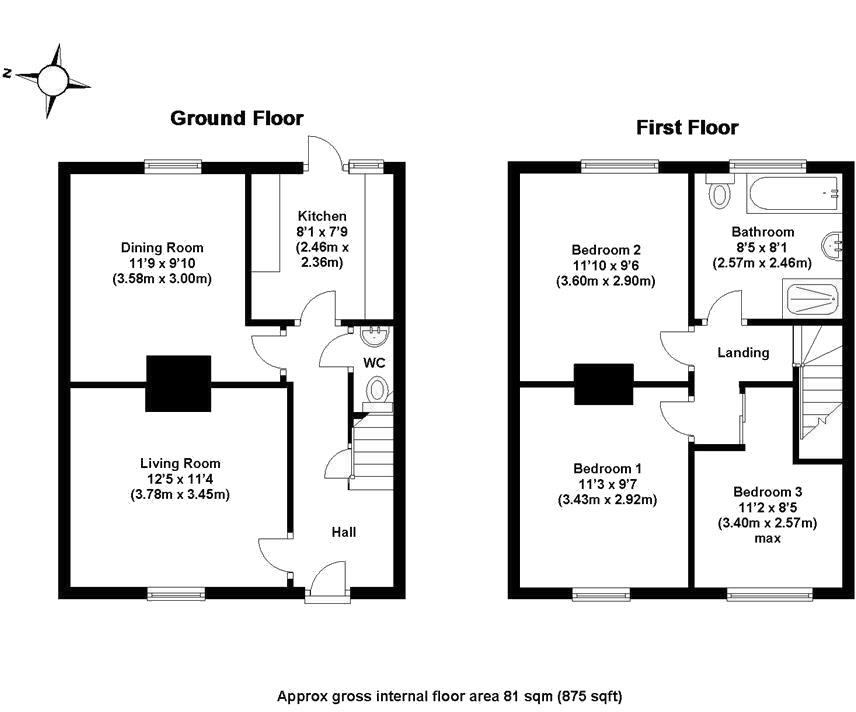 East View, High Street, Newport floorplan