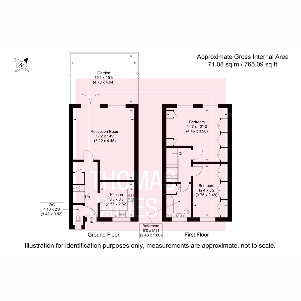 26, Palace Road, London floorplan