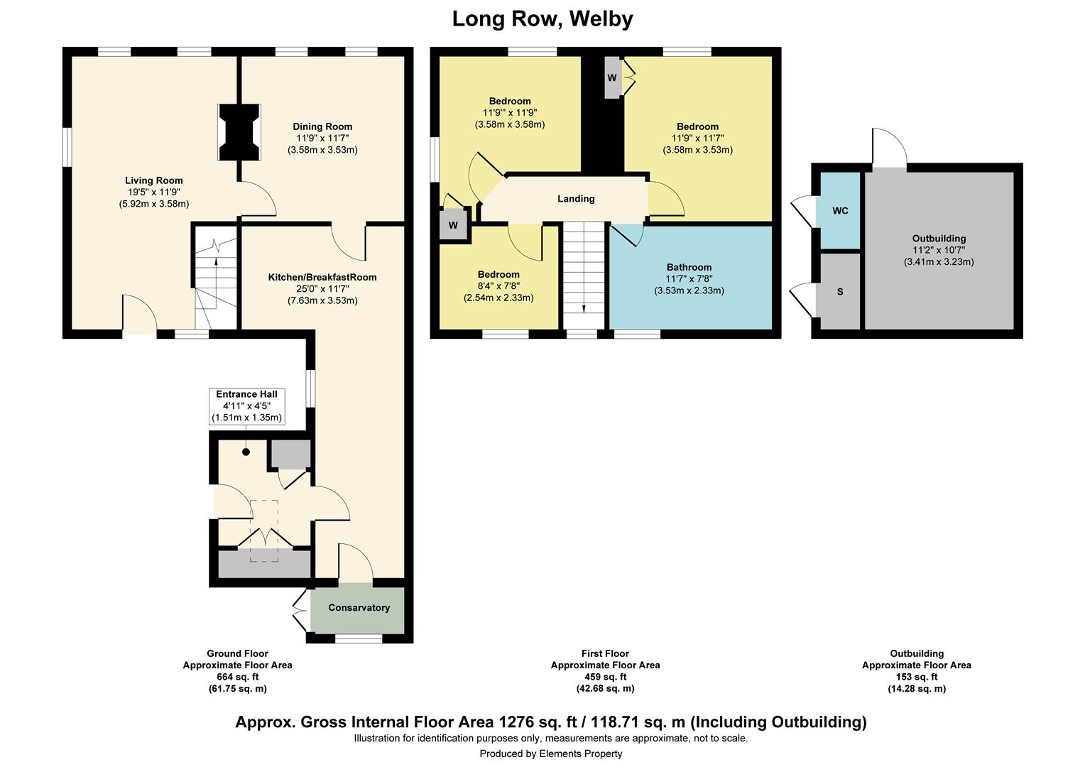 Long Row, Welby floorplan