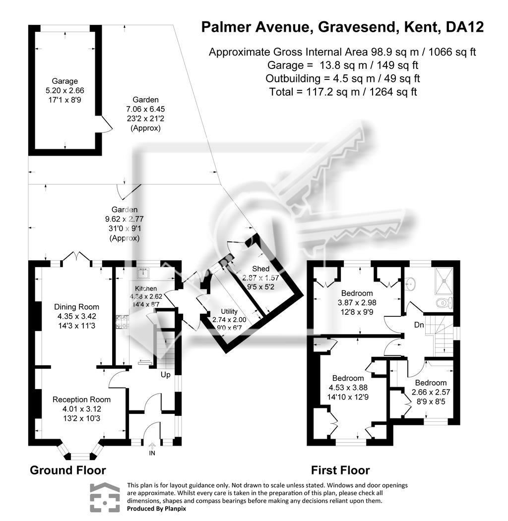 1, Palmer Avenue, Gravesend floorplan