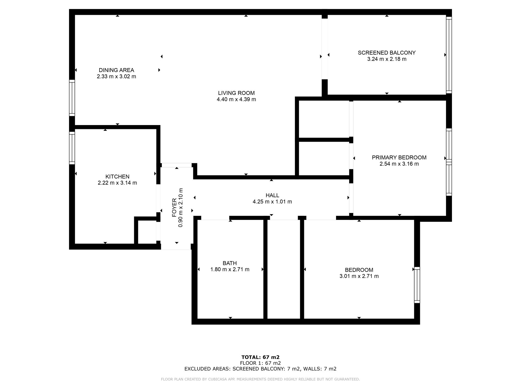 Flat 31, Cheriton House The Crescent, Cardiff floorplan