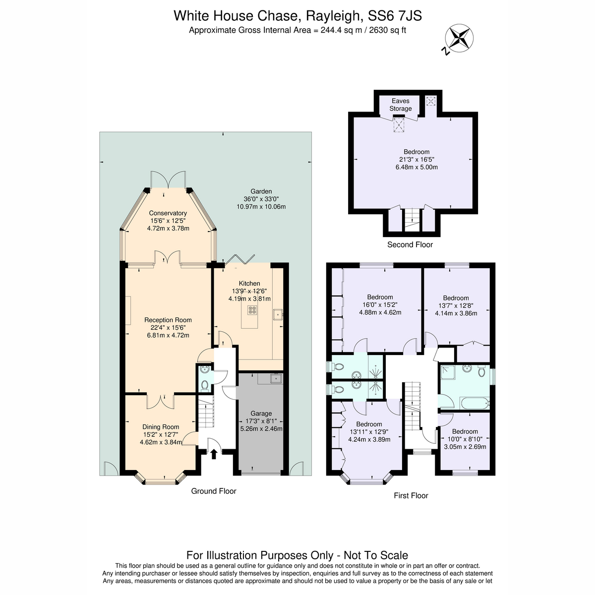 1a, White House Chase, Rayleigh floorplan