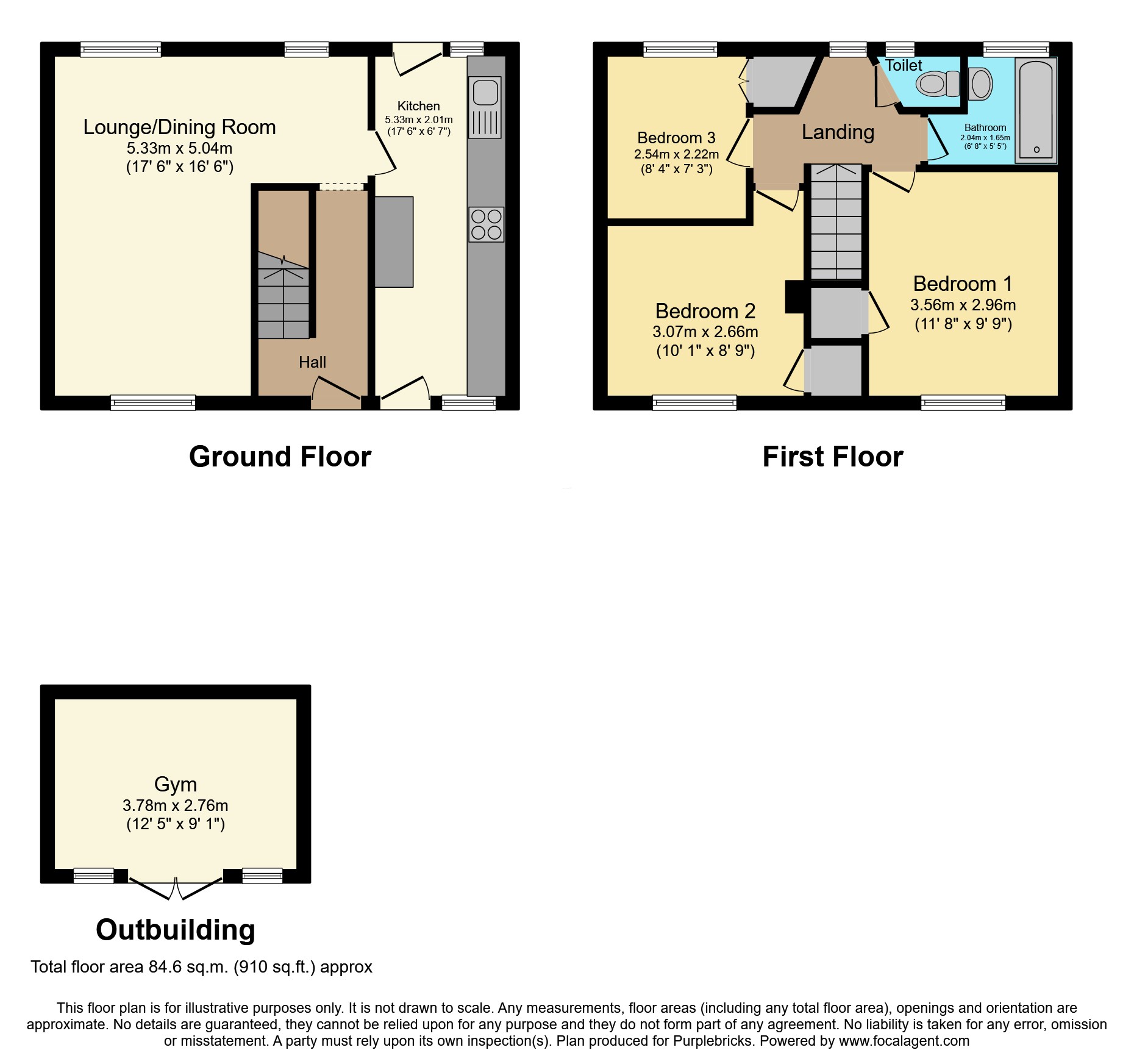 99, Stanstead Crescent, Brighton floorplan