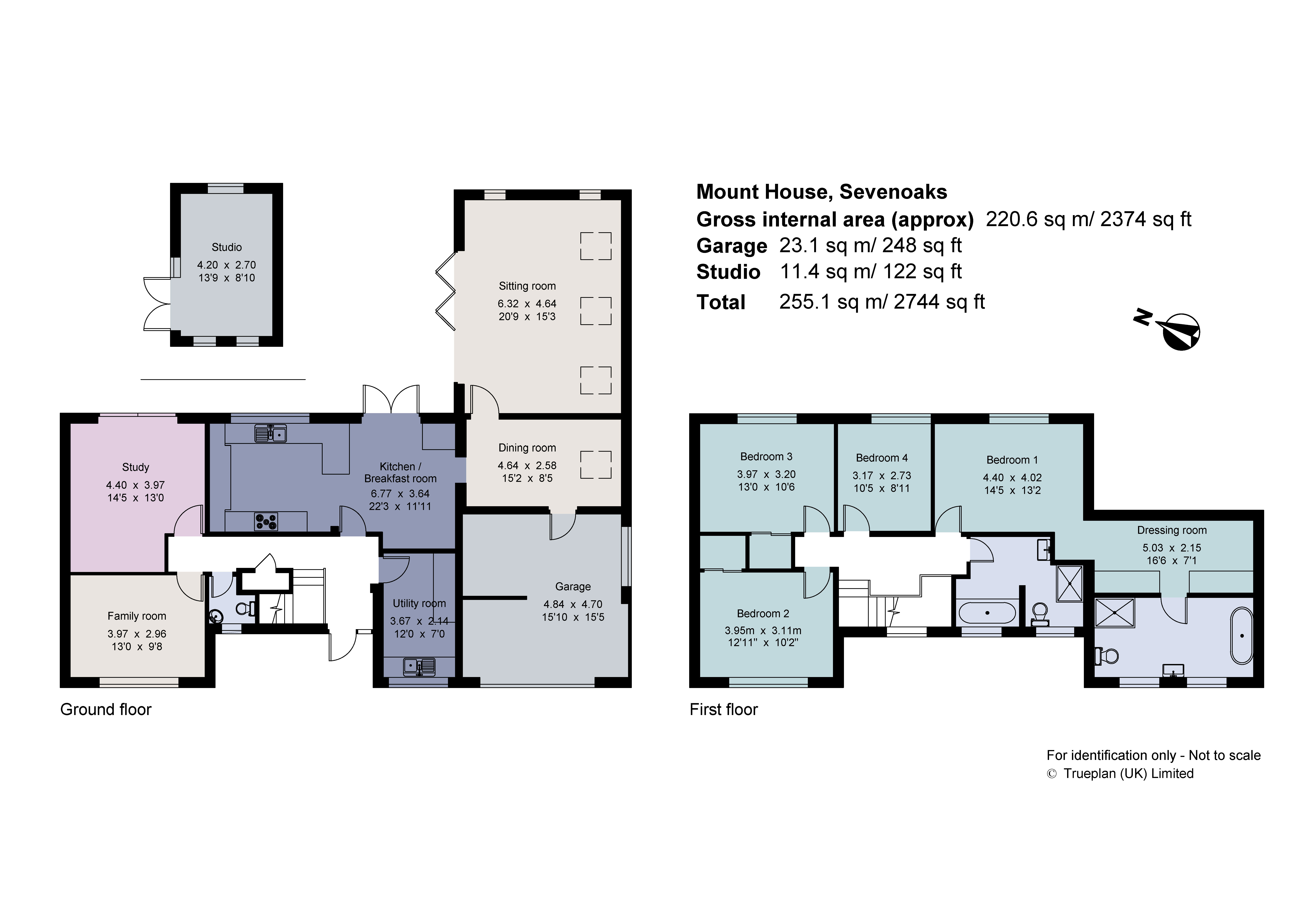 Mount House, 5, Pendennis Road, Kent floorplan