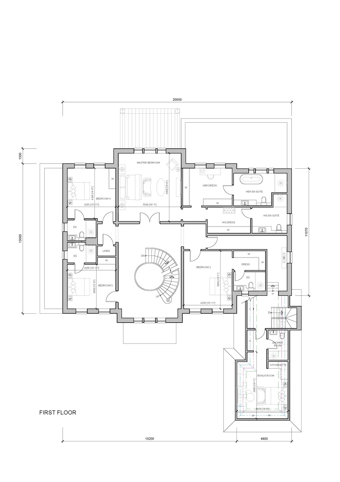 Master Land At,, Princes Drive, Surrey floorplan