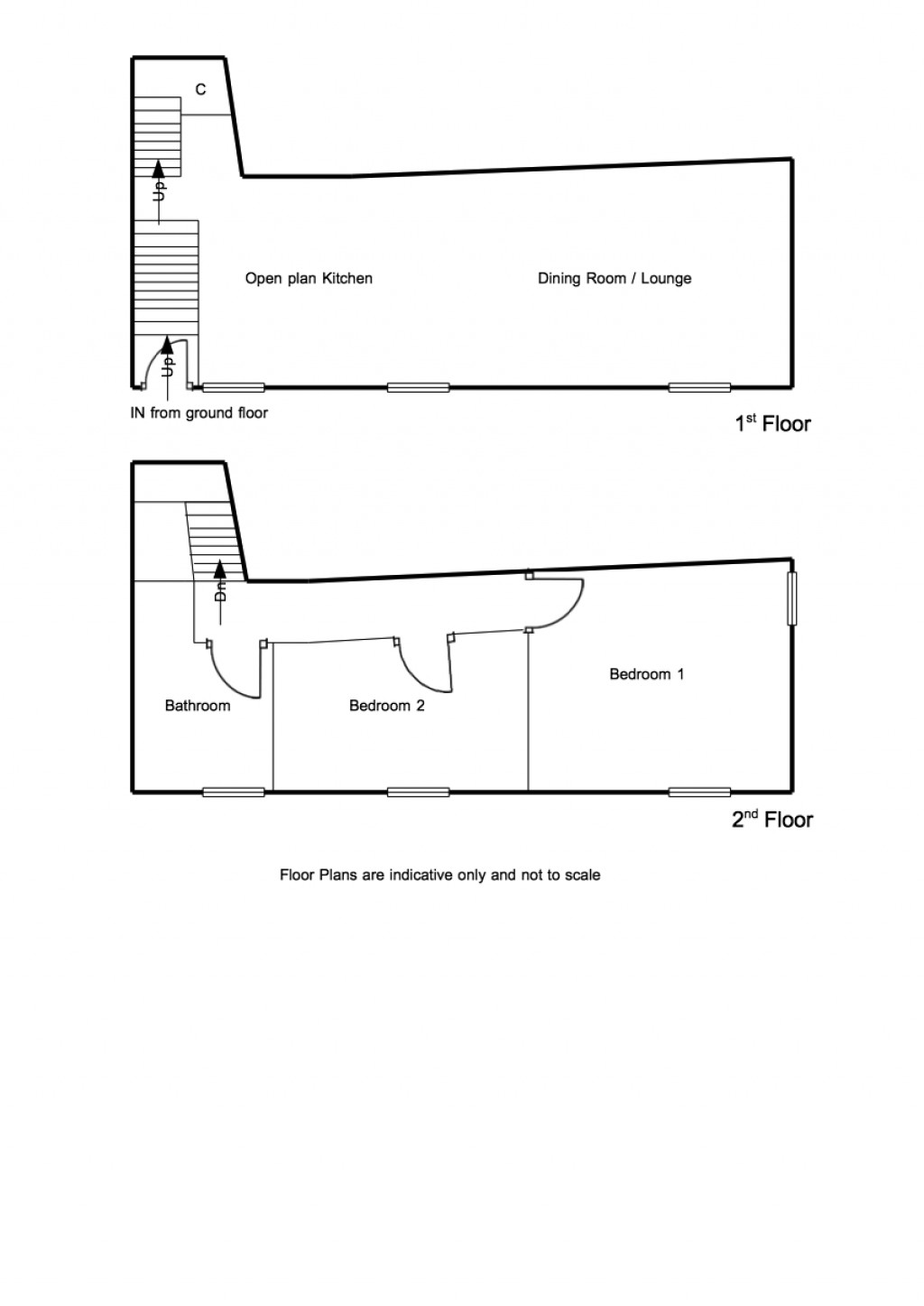 2 Bedrooms Maisonette for sale in Kirk Street, Strathaven ML10