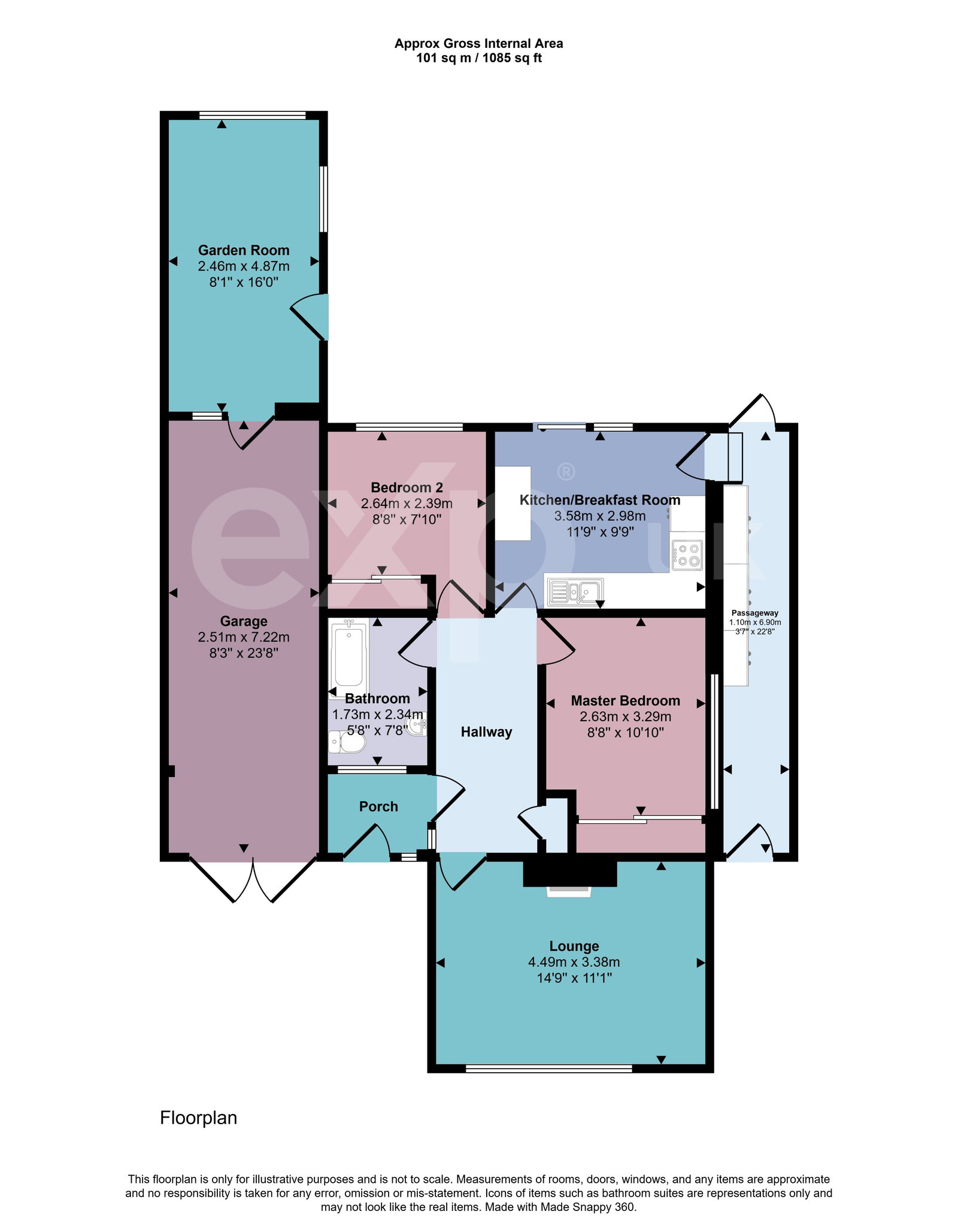 50, Chestnut Drive, Brixham floorplan