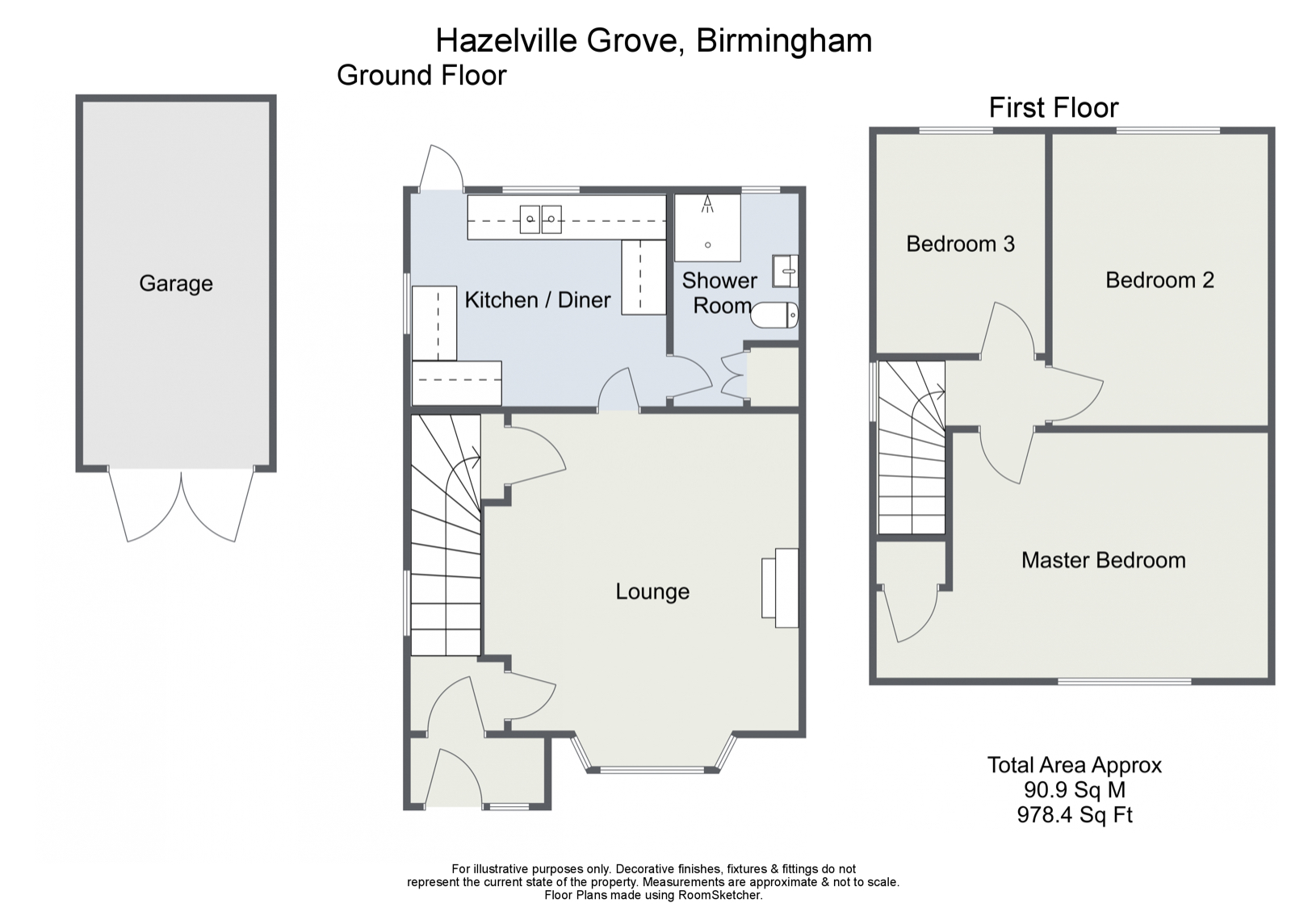 Hazelville Grove, Hall Green B28, 3 bedroom end terrace house for sale