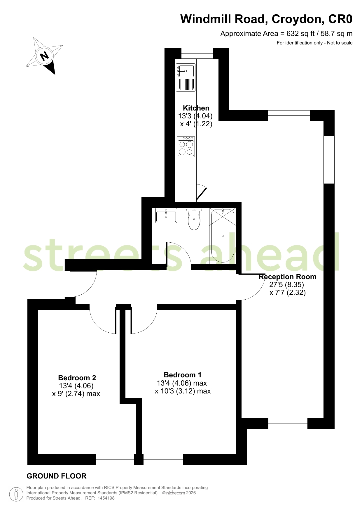 Windmill Road, Croydon floorplan