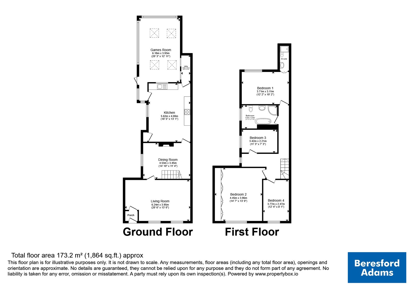 1, Eaton Road, Cheshire floorplan