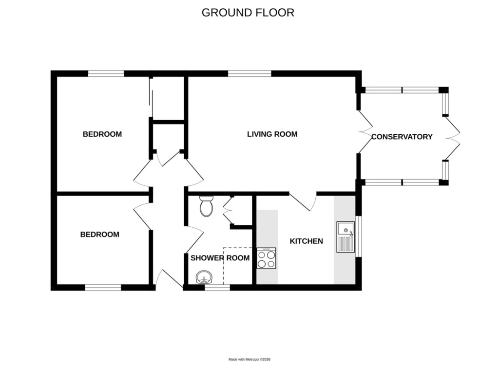 Ptarmigan Cottage, Auchteraw Road, Fort Augustus floorplan