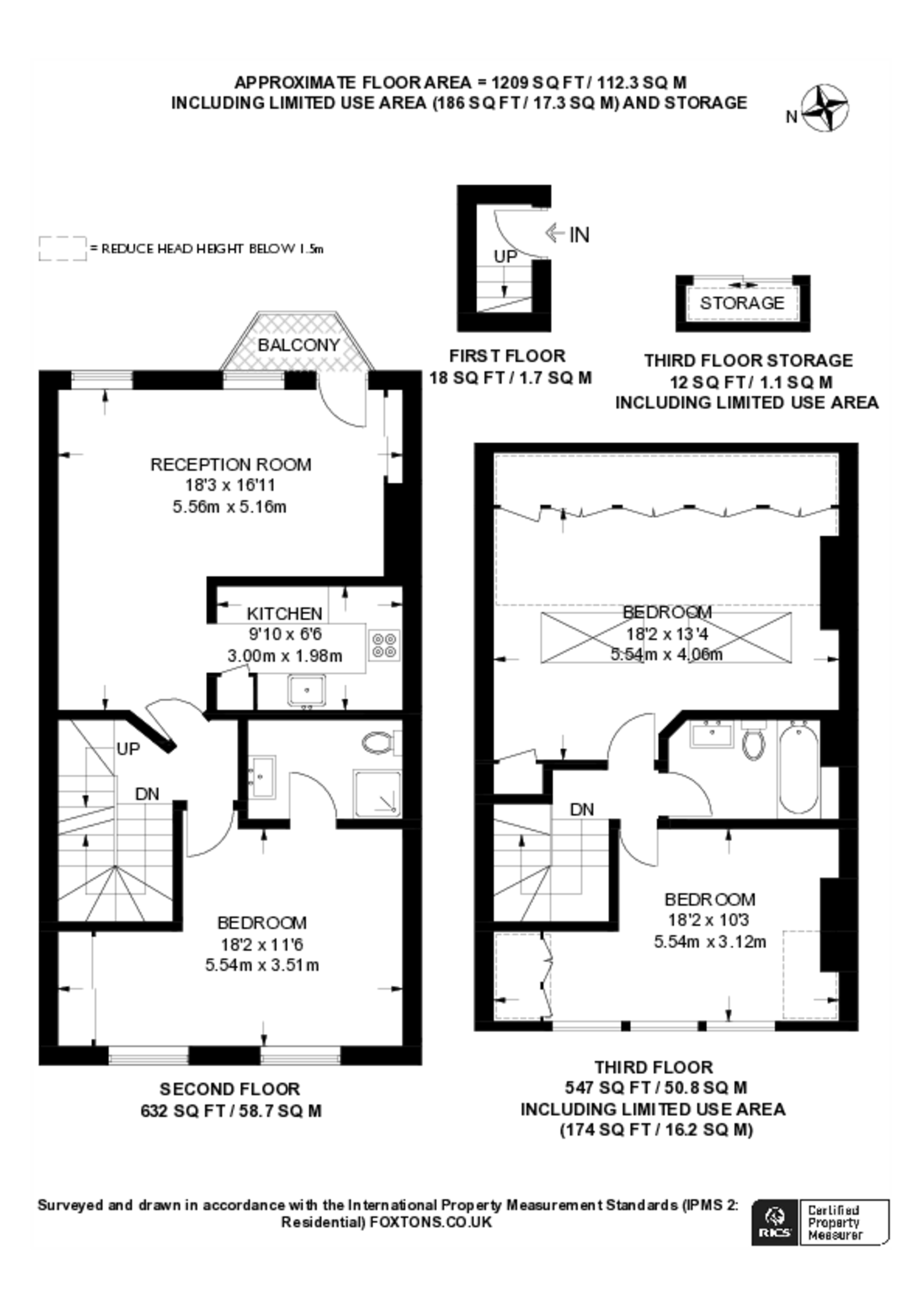 Goldhurst Terrace, South Hampstead floorplan