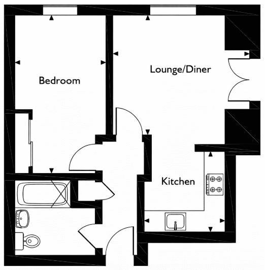 16, Cavendish Court, Bradford floorplan