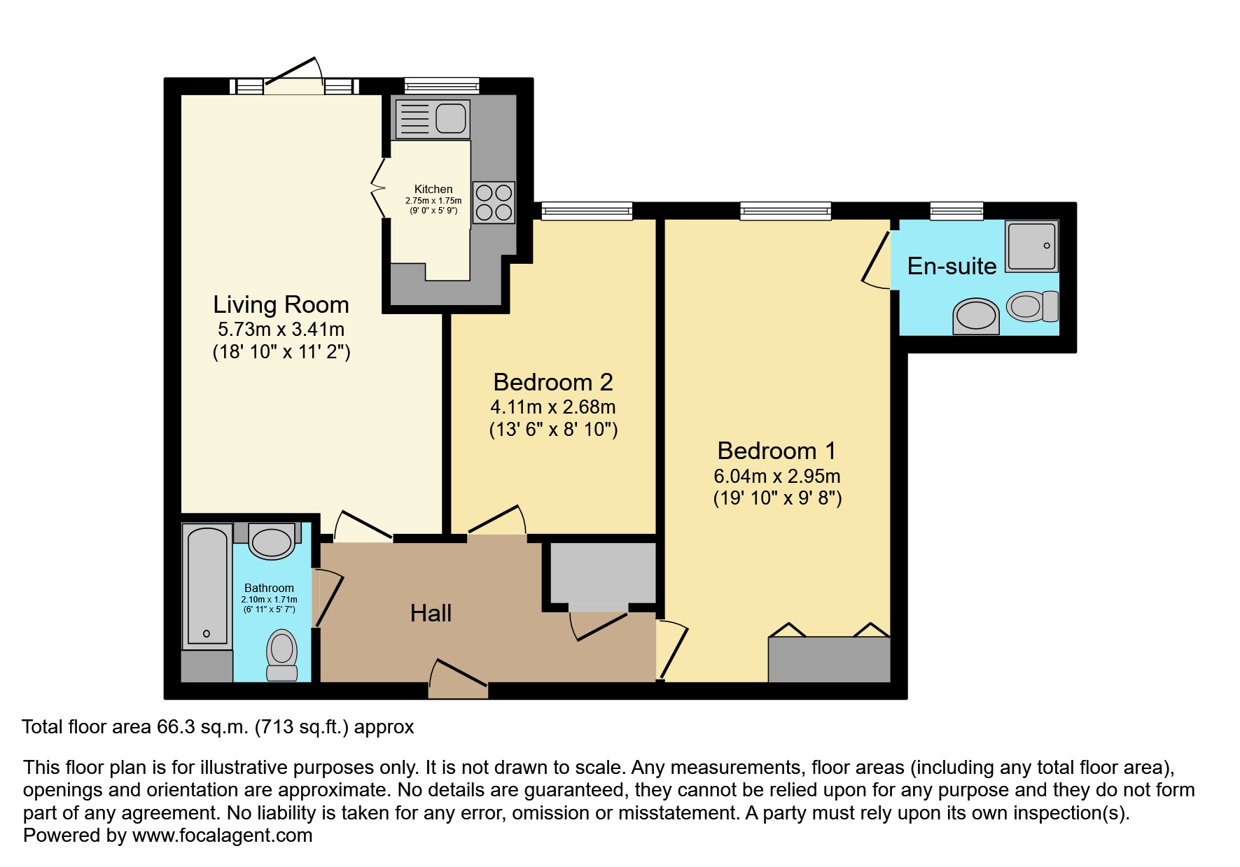 17, Pettifor Court, Anstey floorplan