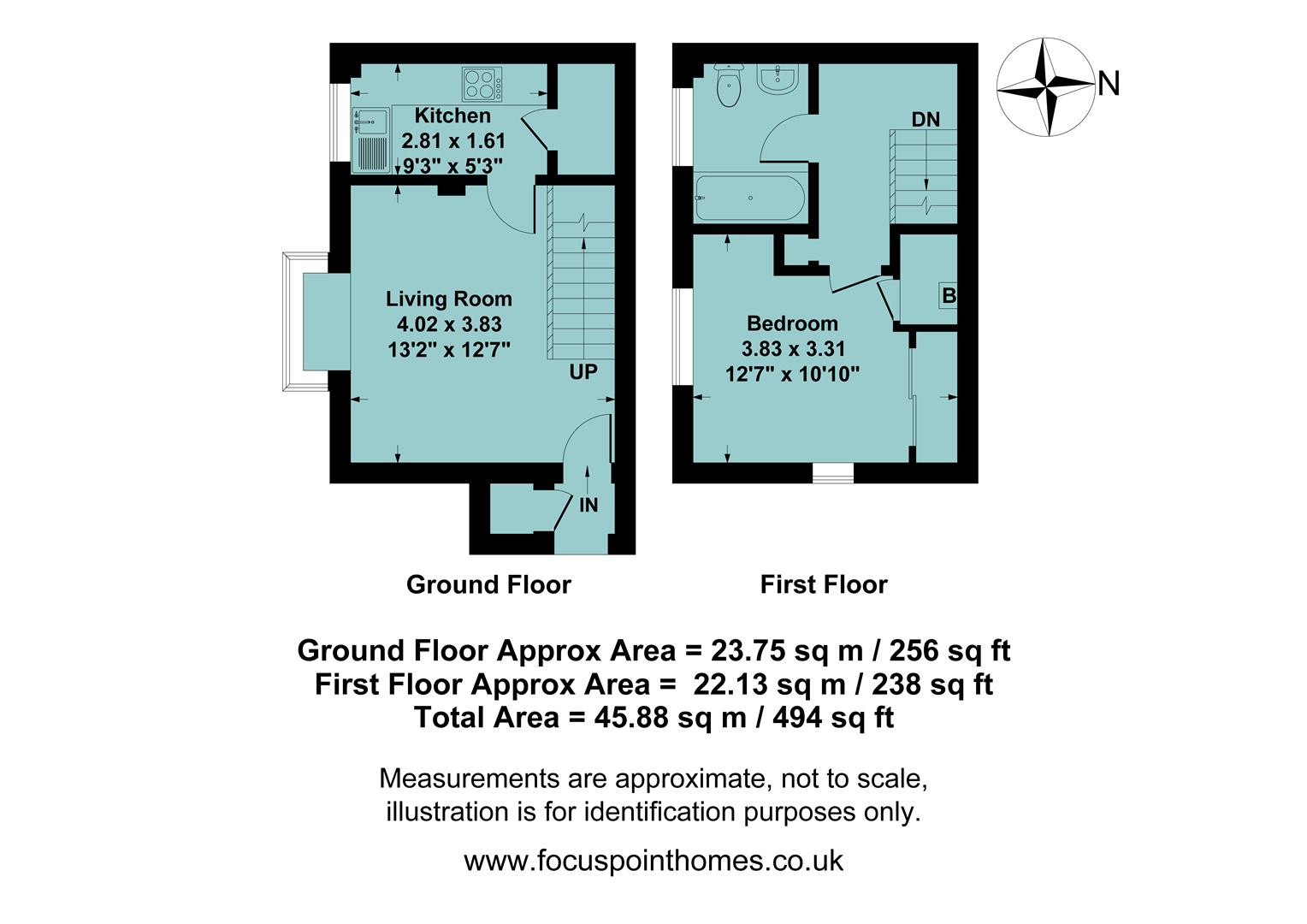 7, Canterbury Close, Banbury floorplan