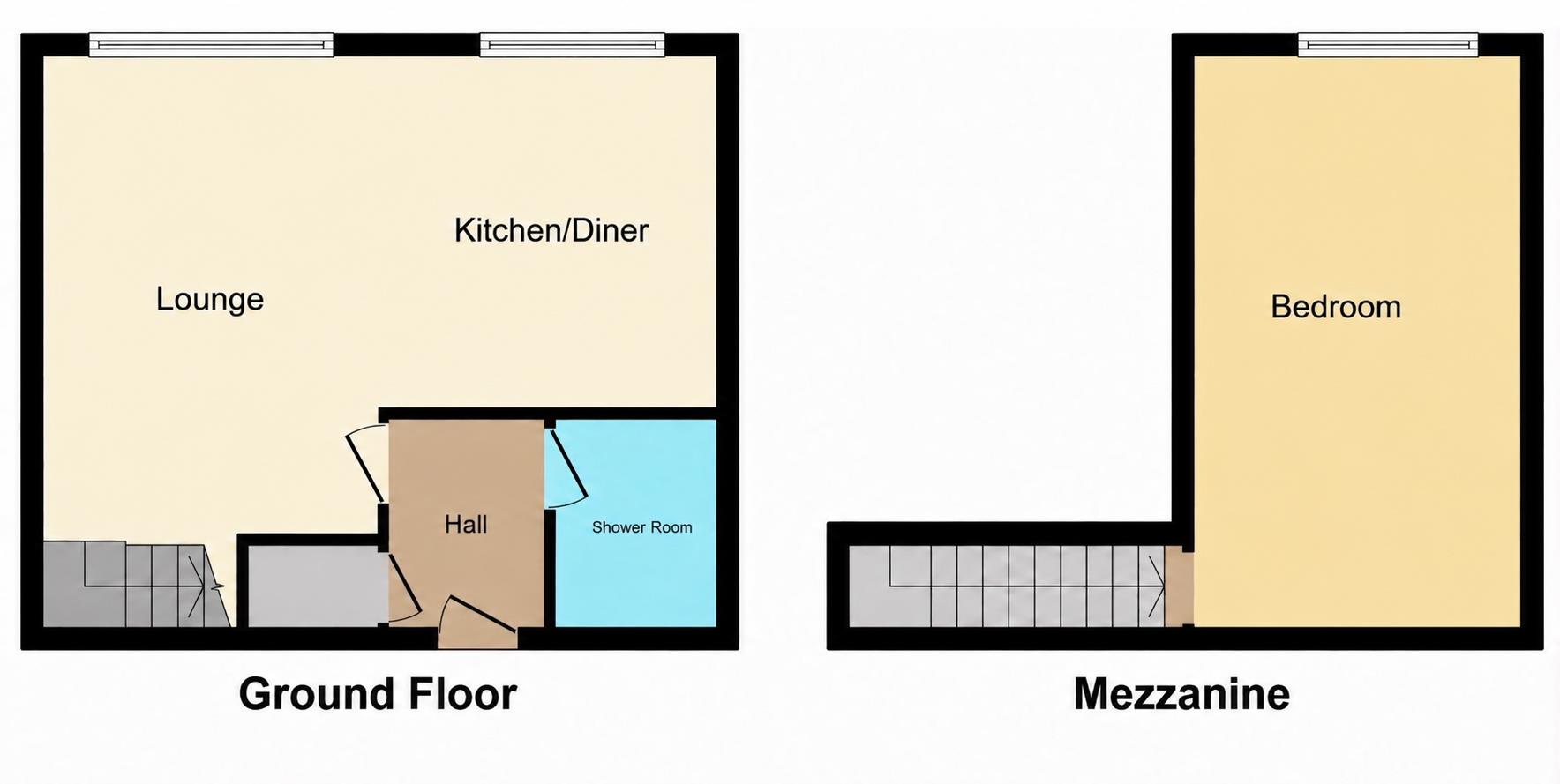 Flat 104, Metropolitan Lofts, Parsons Street, Dudley floorplan