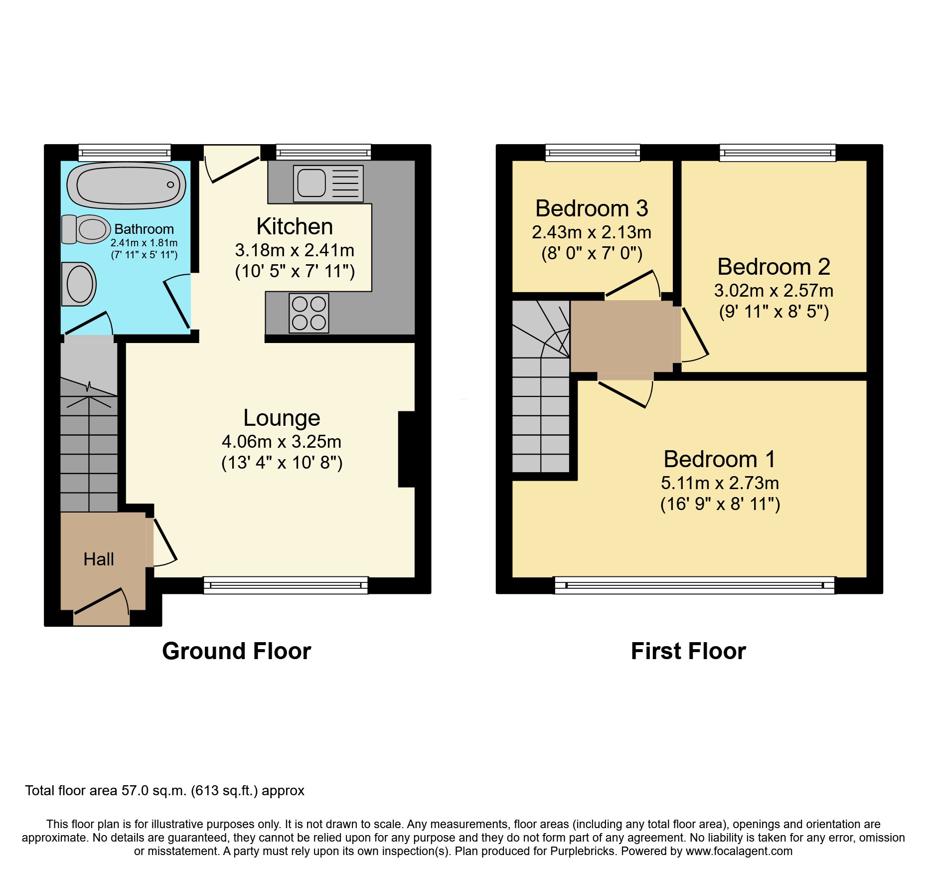 17, Clive Road, Aldershot floorplan