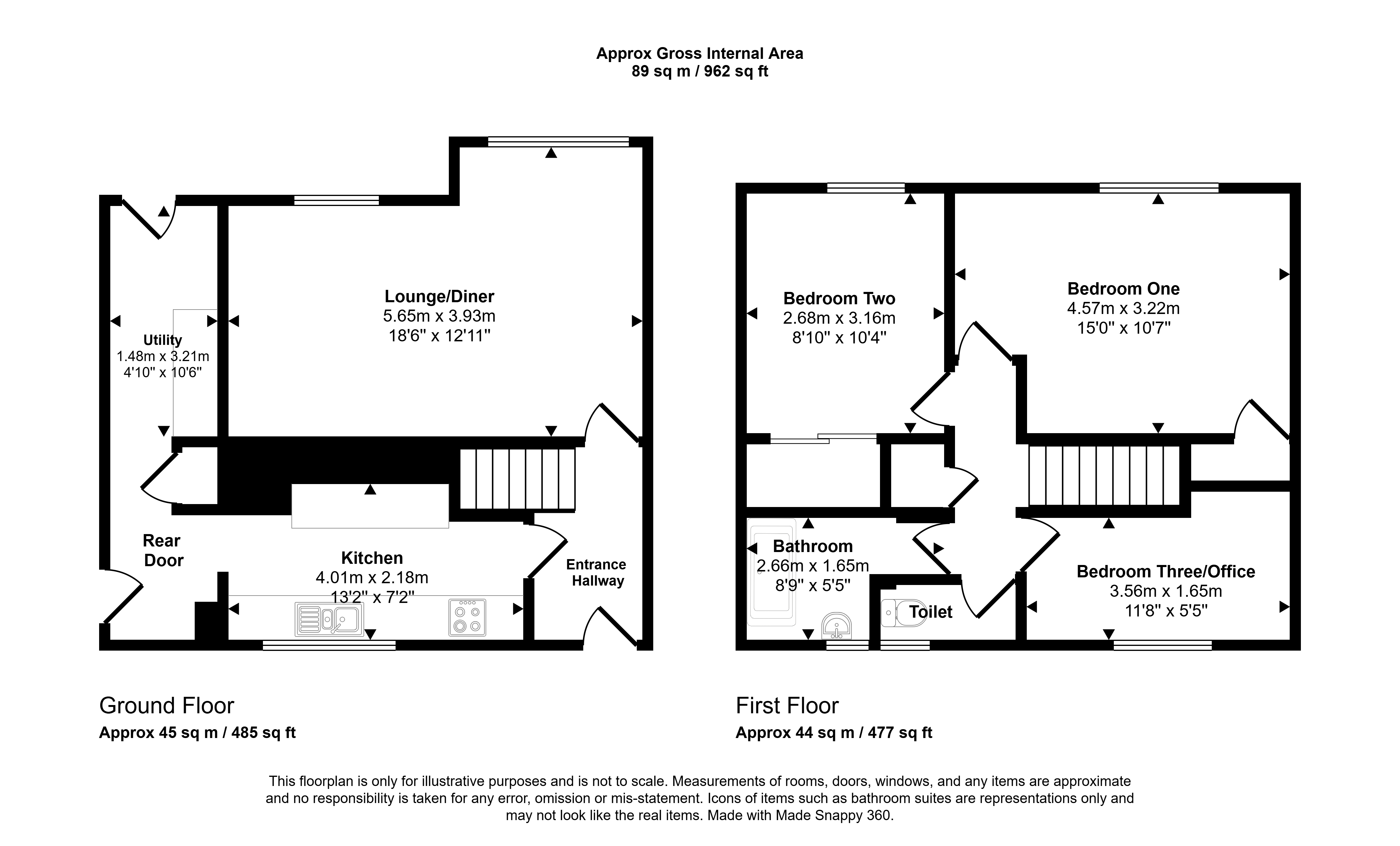 Tintern Crescent, North Shields floorplan