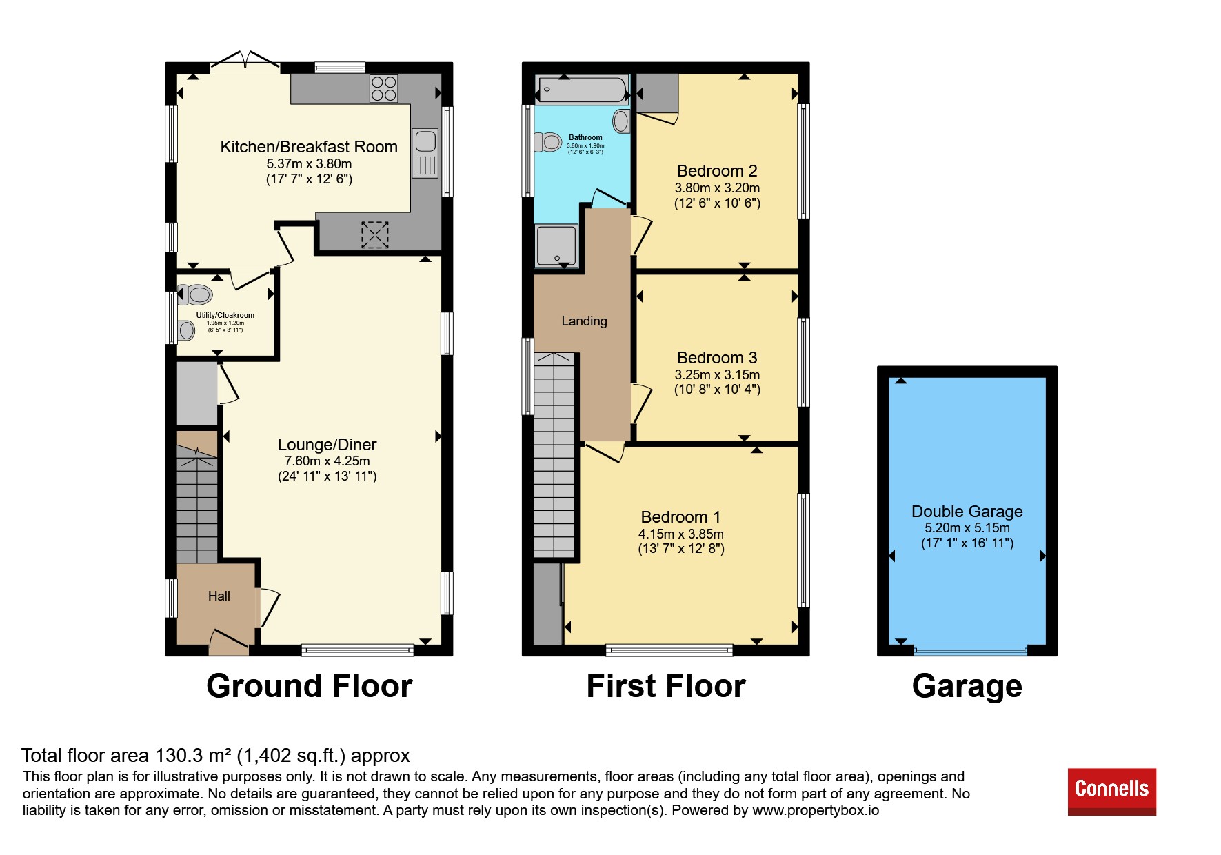 7a, Park Road, Peterborough floorplan