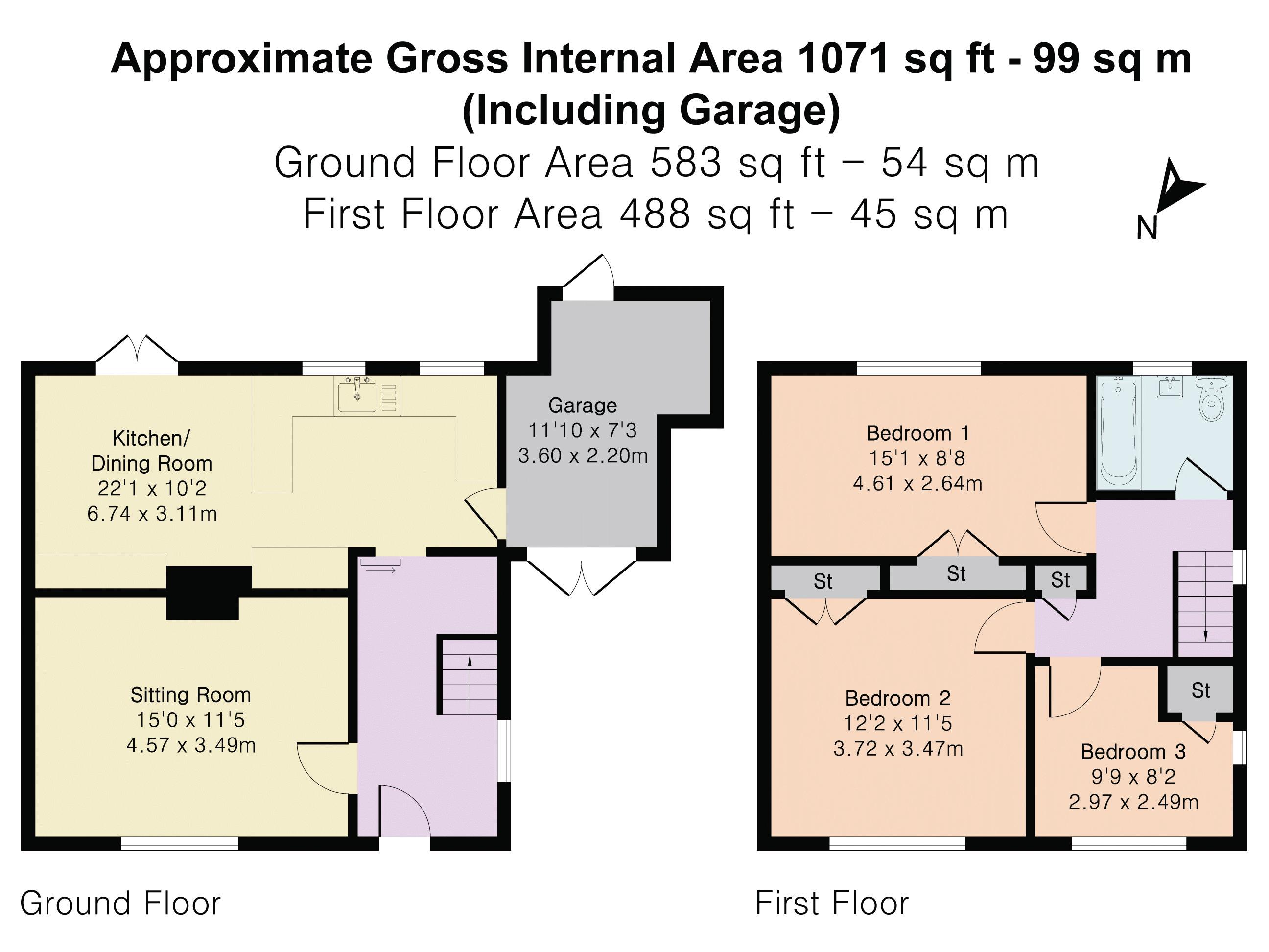 61, Newton Road, Milton Keynes floorplan