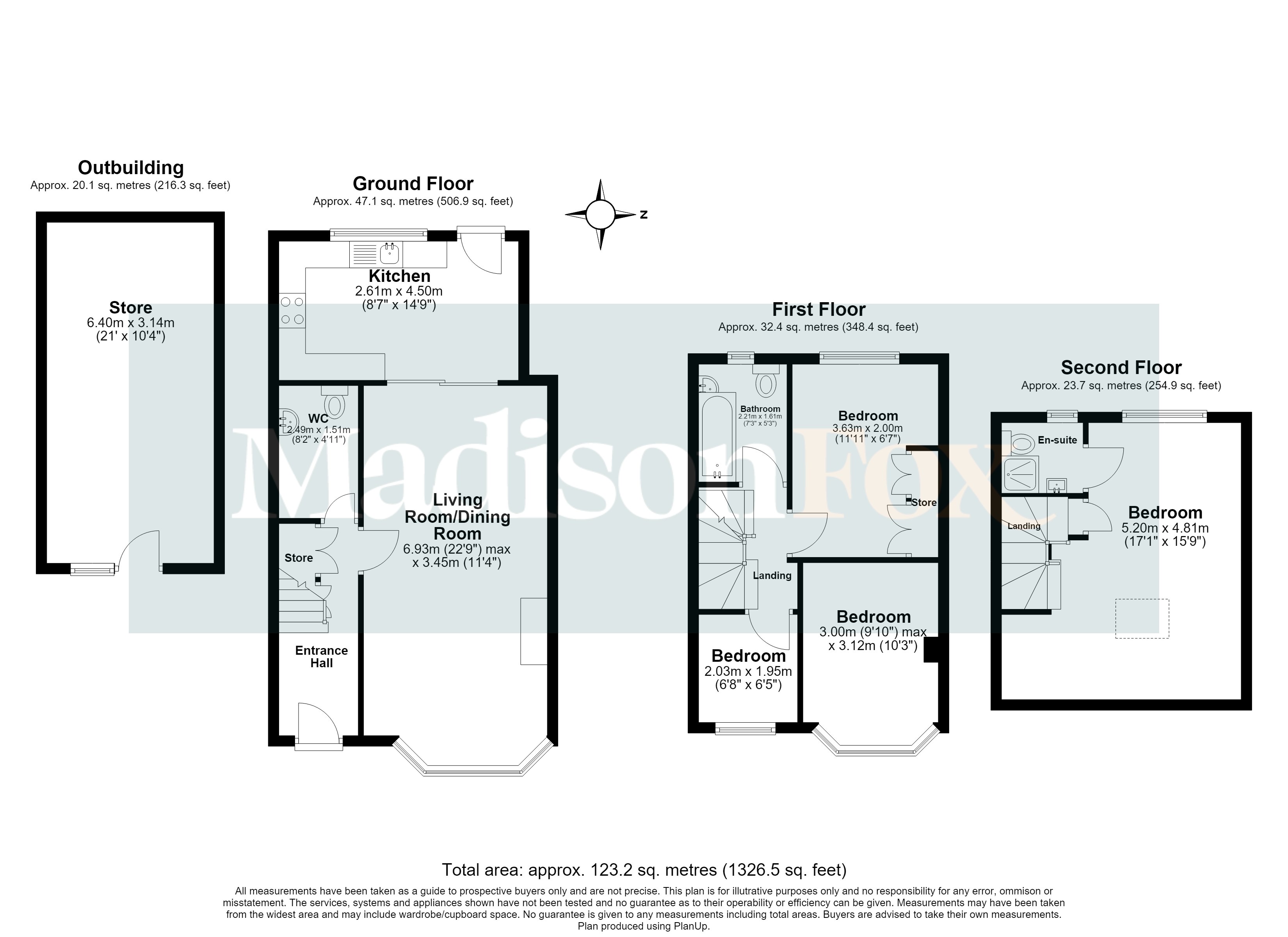 149, Uplands Road, Woodford Green floorplan