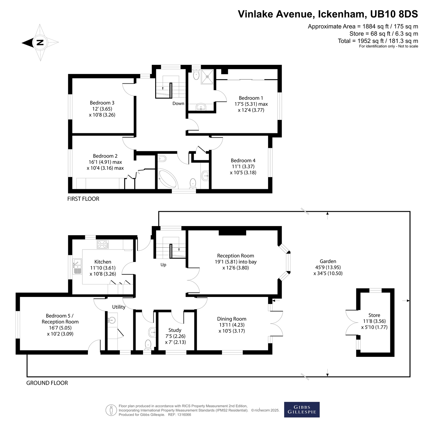 2a, Vinlake Avenue, Uxbridge floorplan