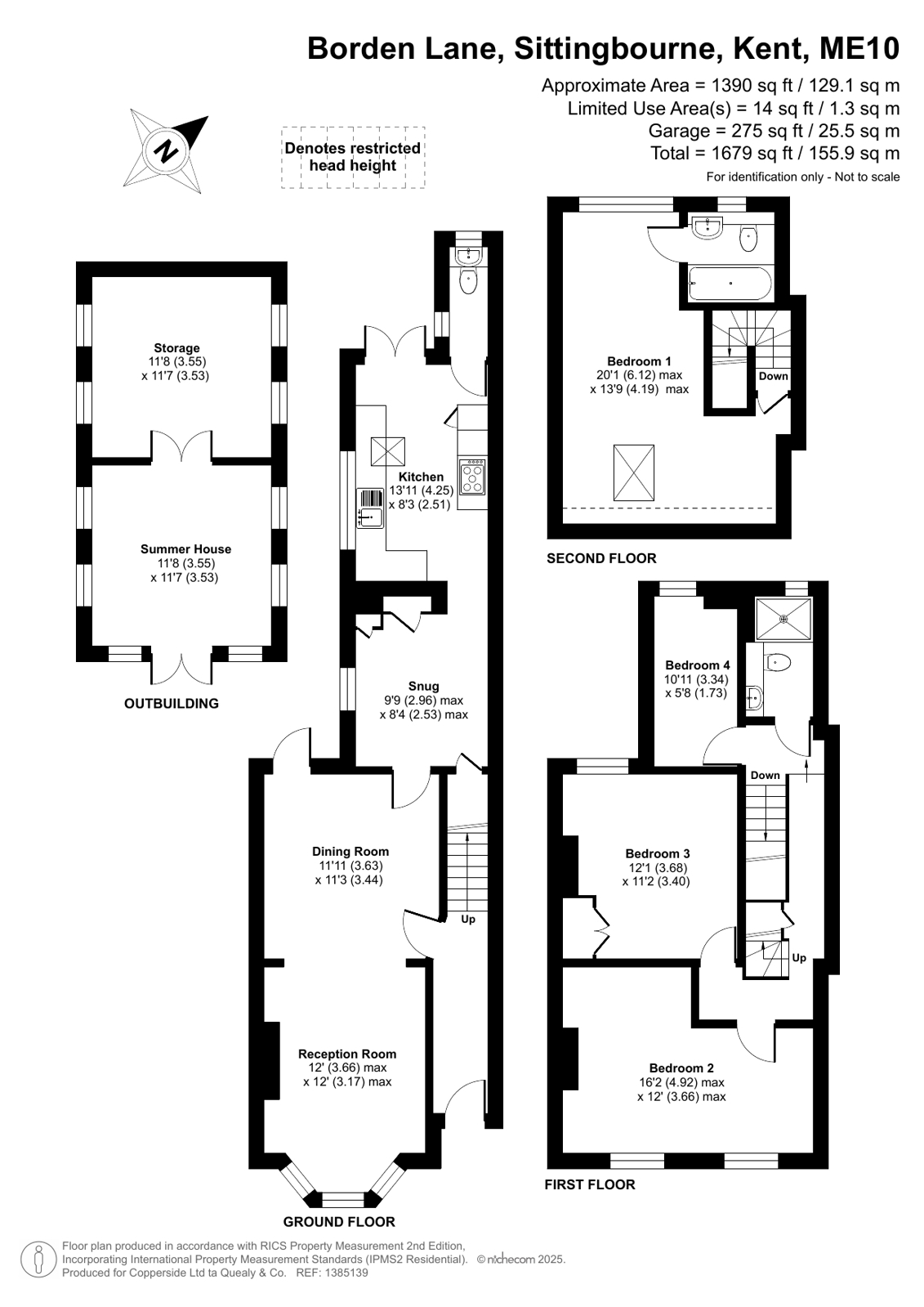 58, Borden Lane, Kent floorplan